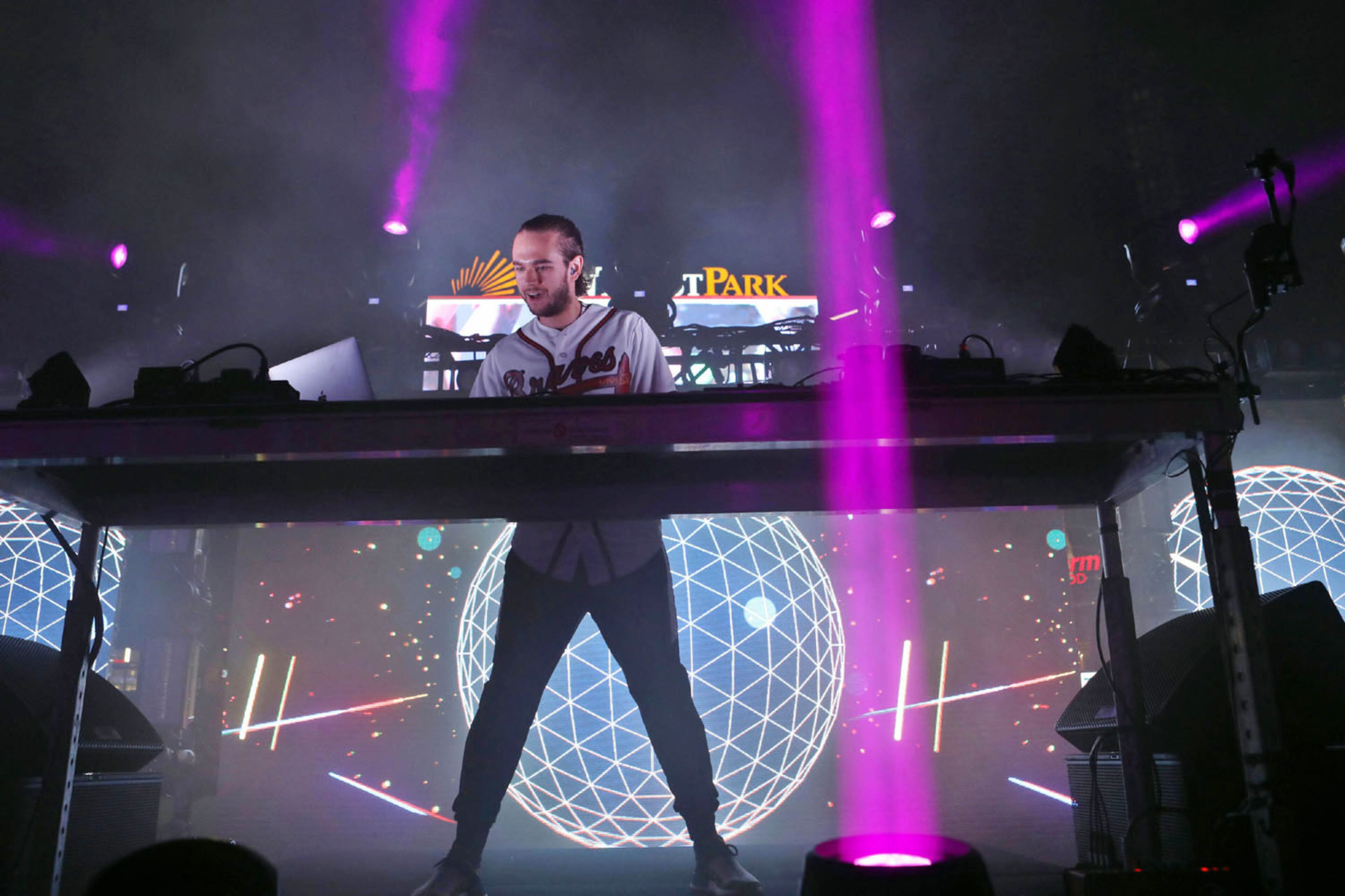 Anton Zaslavski, better known by his stage name Zedd, performed on Friday, August 31, 2018 at SunTrust Park, following the Braves-Pirates game. Zedd is a Russian-German record producer, DJ, multi-instrumentalist and songwriter.Robb Cohen Photography & Video /RobbsPhotos.com