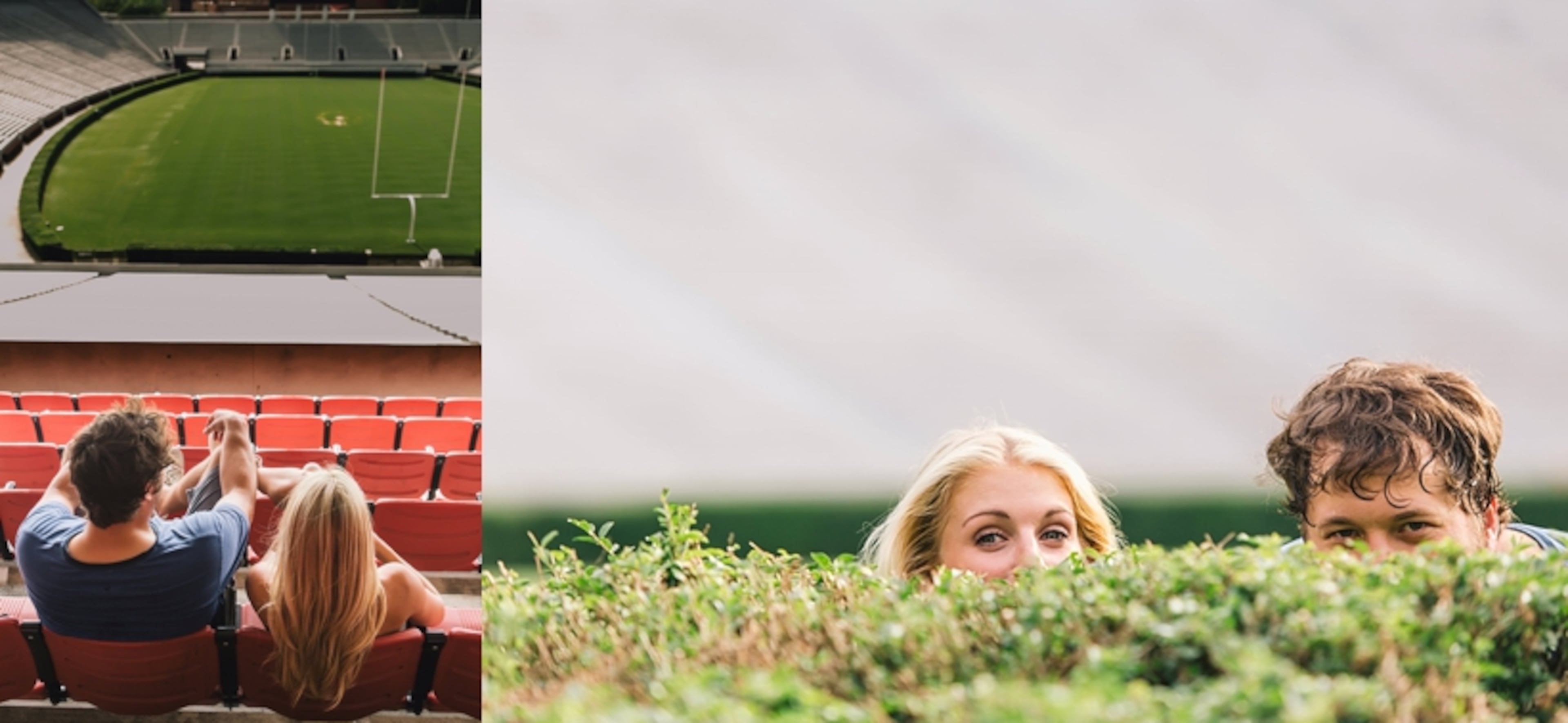 The couple met at the Georgia when Stafford was quarterback and Hall was a cheerleader.