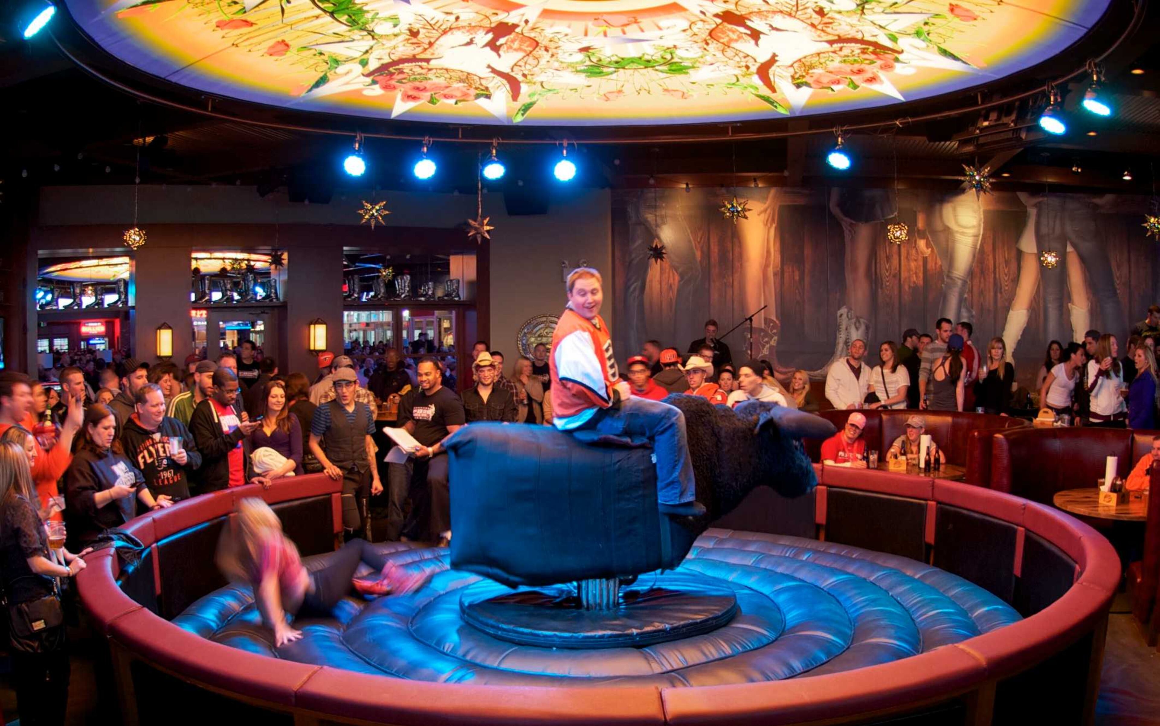 This is what it’ll look like, but with Andruw Jones on the bull.