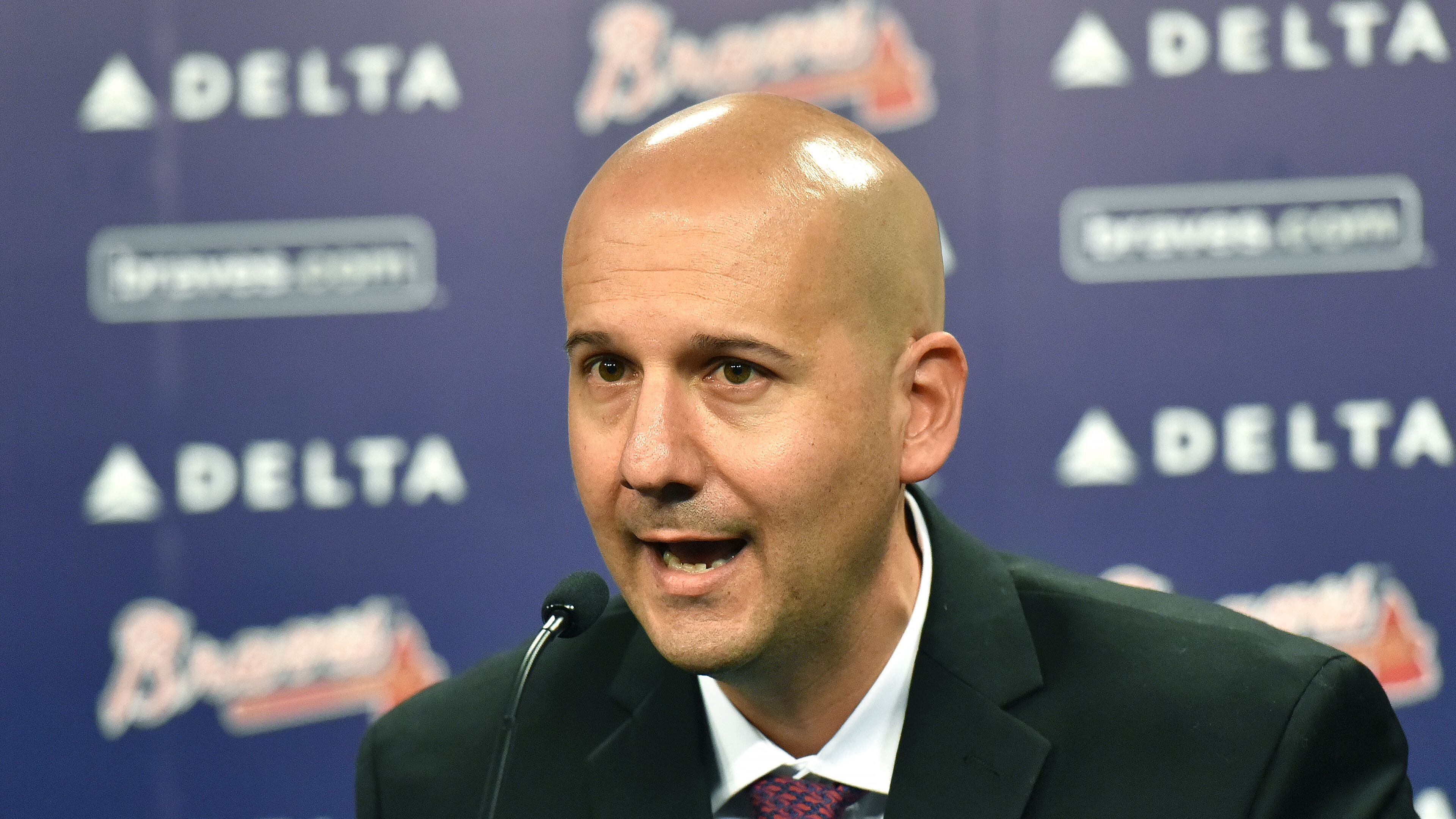 Braves general manager John Coppolella is asking fans what they think. Be careful what you wish for. (Hyosub Shin / hshin@AJC.com)