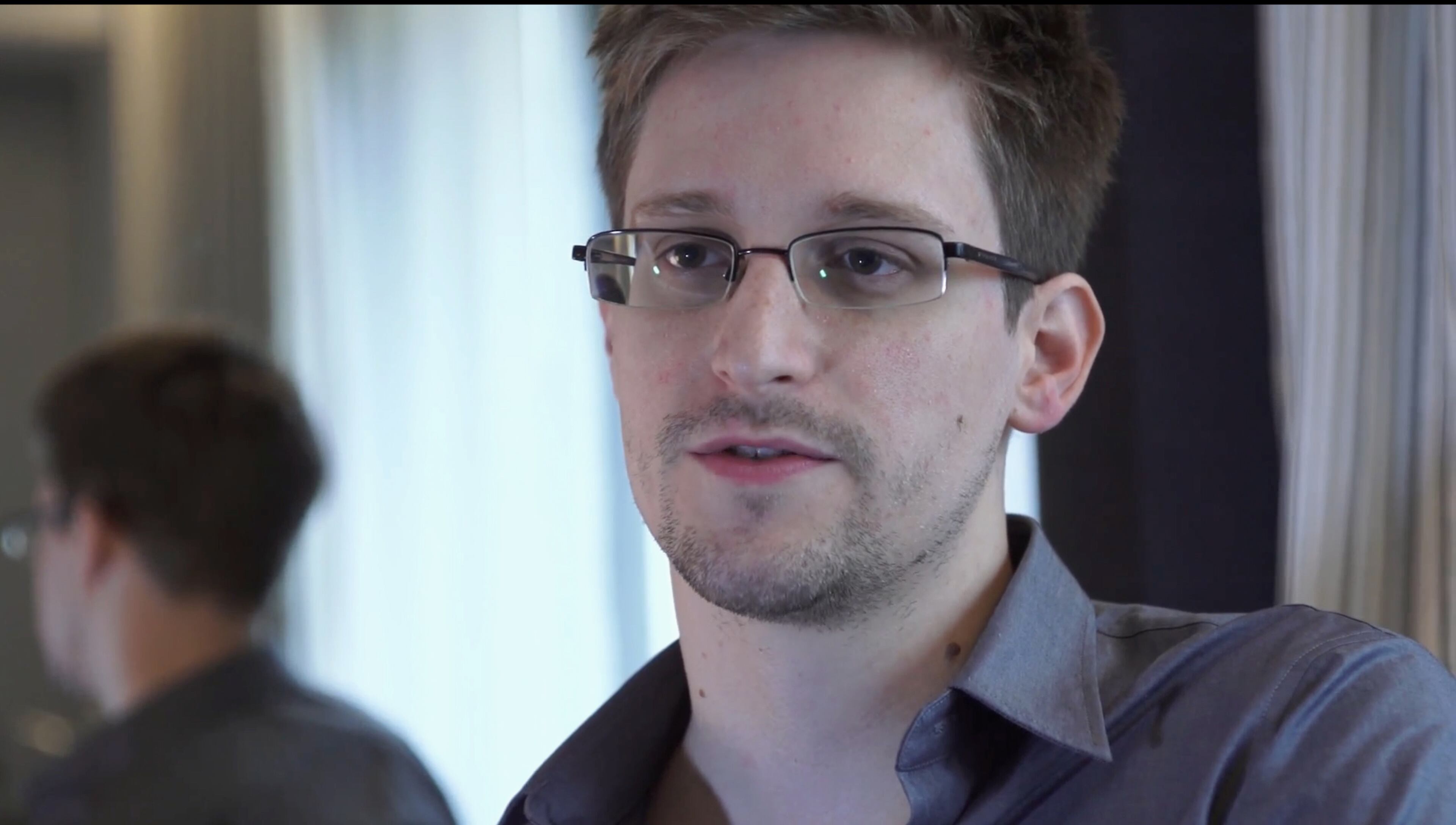 This June 9, 2013 file photo provided by The Guardian Newspaper in London shows National Security Agency leaker Edward Snowden, in Hong Kong. Snowden says his "mission's already accomplished" after leaking NSA secrets that have caused a reassessment of U.S. surveillance policies. Snowden told The Washington Post in a story published online Monday night, Dec. 23, 2013, he has "already won" because journalists have been able to tell the story of the government's collection of bulk Internet and phone records.