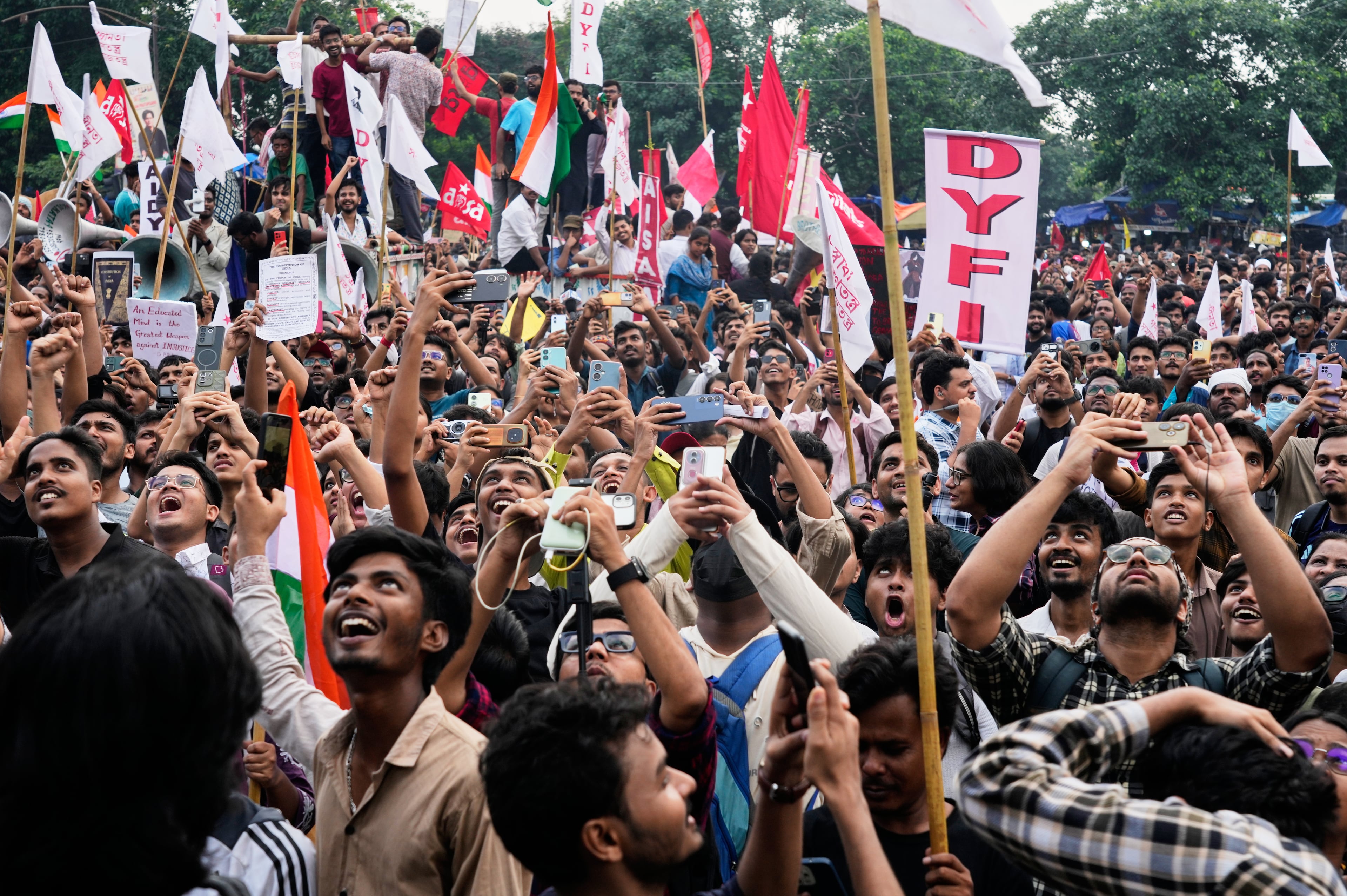 India Cockroach Protests