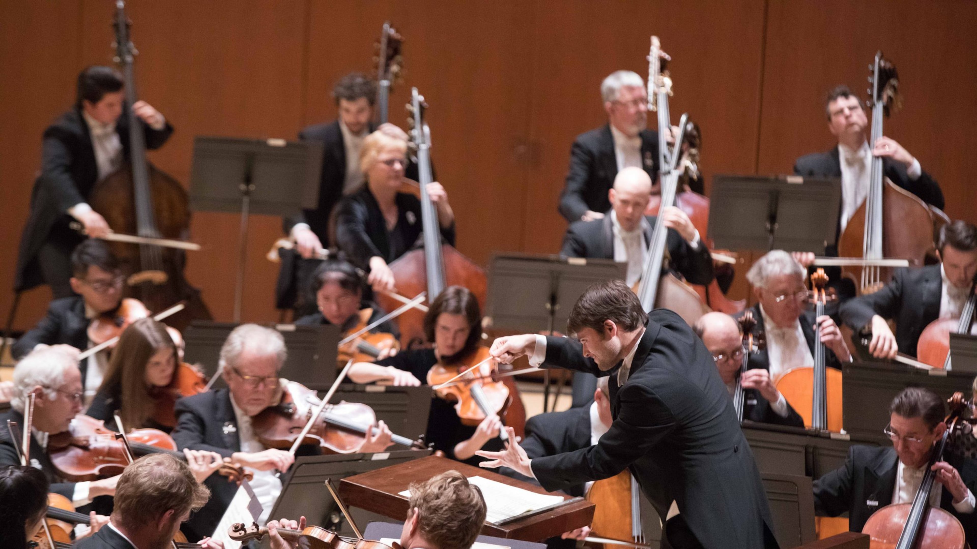 Assistant conductor Stephen Mulligan leads the Atlanta Symphony Orchestra. CONTRIBUTED BY JEFF ROFFMAN