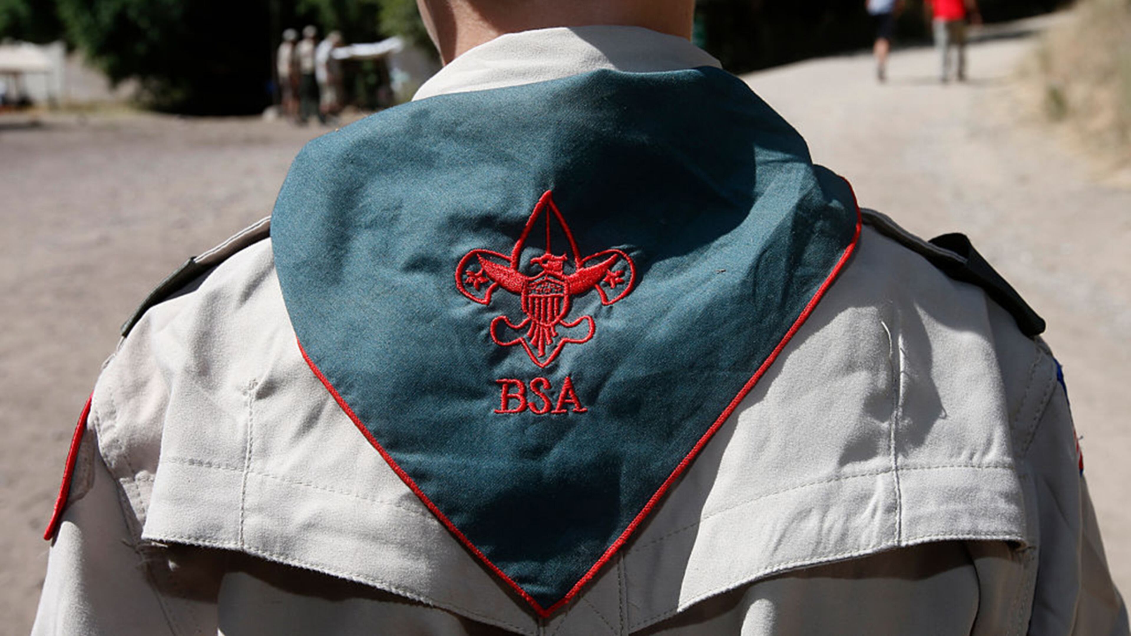 A Boy Scout listens to instruction at camp Maple Dell on July 31, 2015 outside Payson, Utah. The Mormon Church is considering pulling out of its 102 year old relationship with the Boy Scouts after the Boy Scouts changed it's policy on allowing gay leaders in the organization. Over 99% of the Boy Scout troops in Utah are sponsored by the Mormon Church.