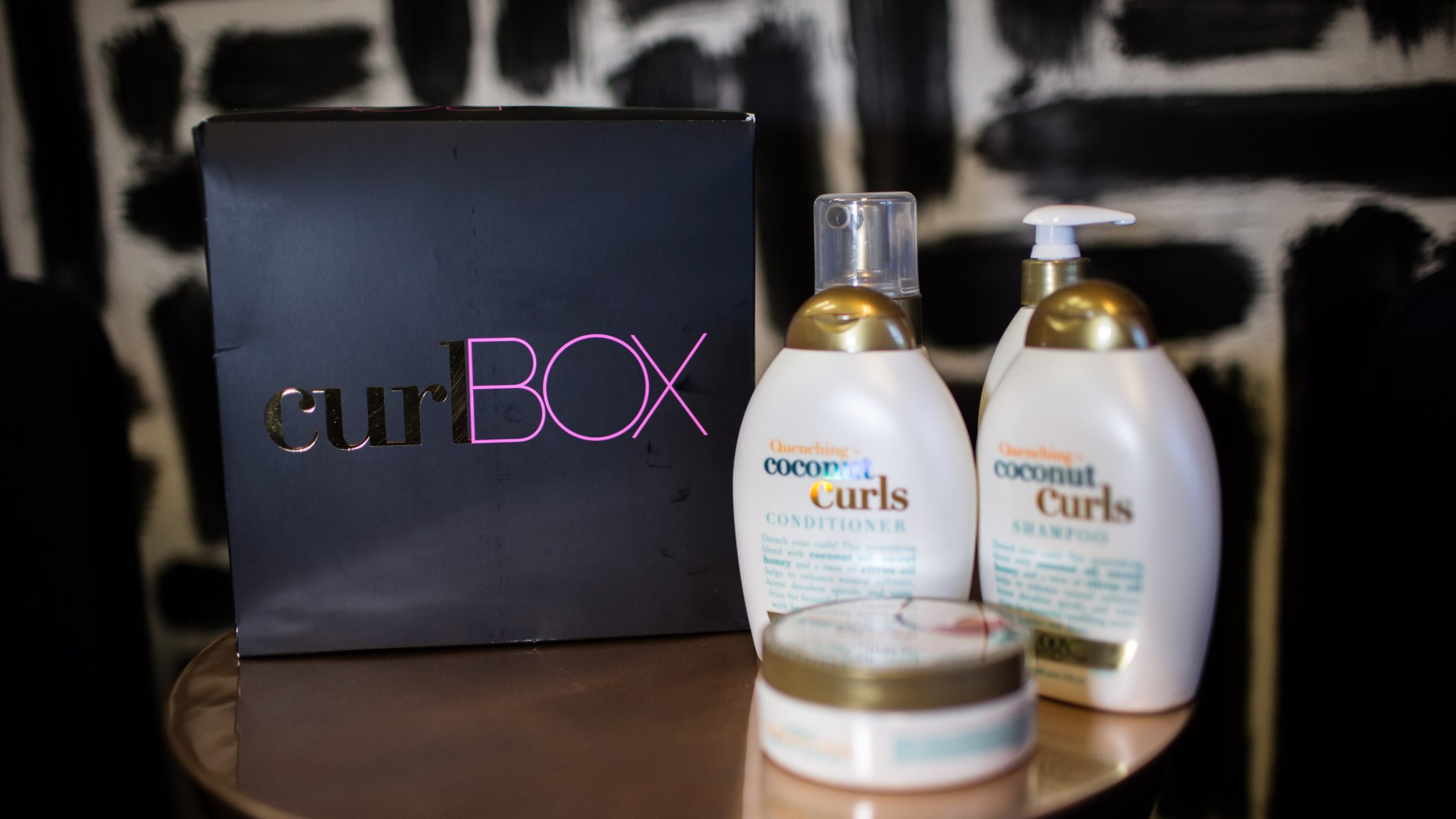 Curlbox is a subscription service that provides a box of hair products each month for its customers. (BRANDEN CAMP / SPECIAL)