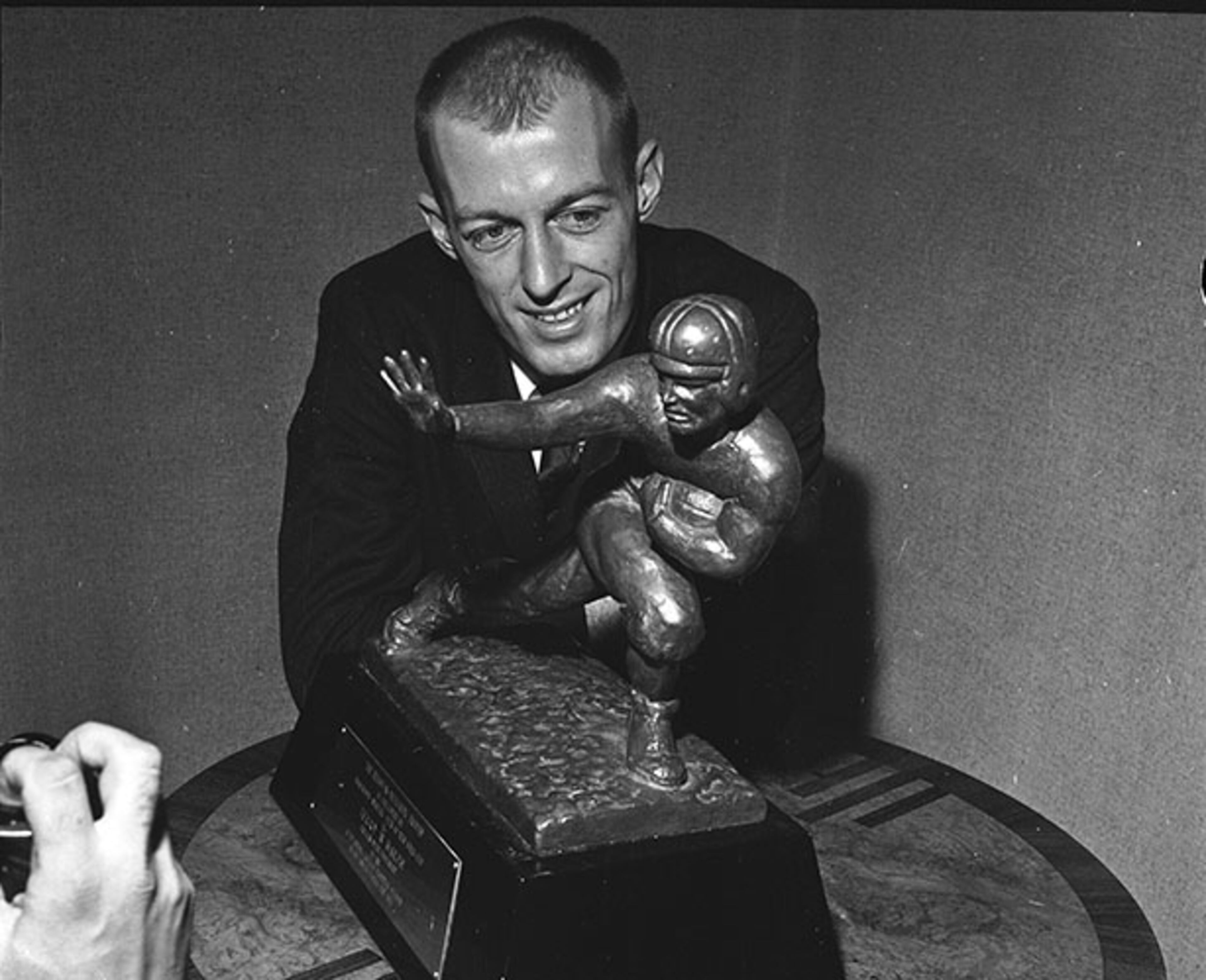 Oregon State quarterback Terry Baker was the 1962 Heisman Trophy winner. In March of the following year, Baker was a point guard on the Beaver squad that reached the Final Four, averaging 13.4 points per game.