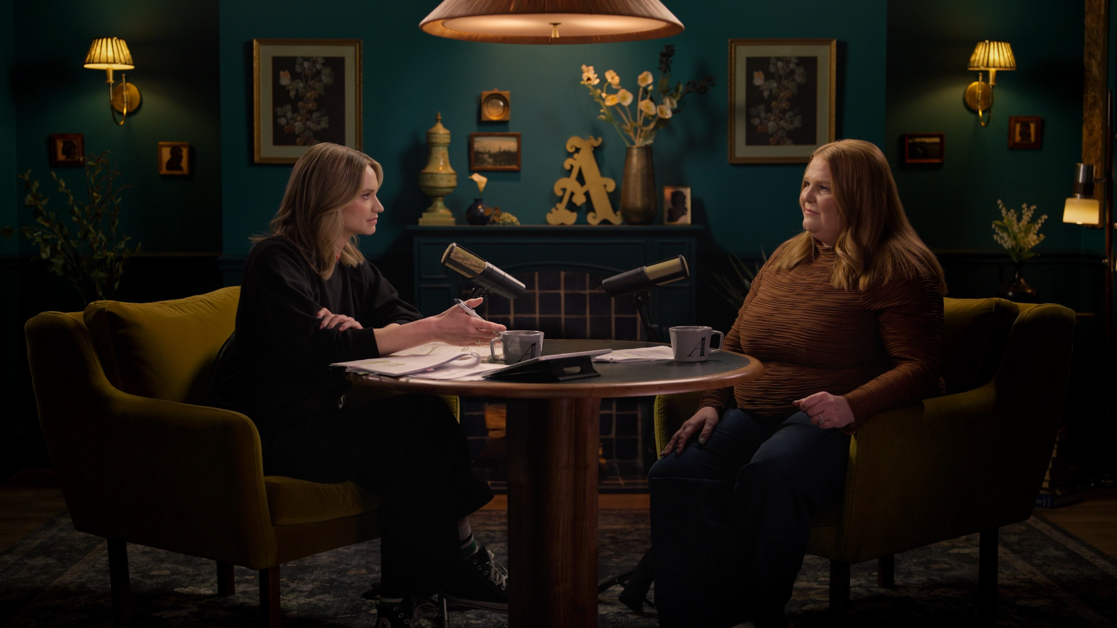 Ellison Barber interviews legal analyst Misty Marris in the first episode of Netflix's true crime video podcast "Allegedly" focused on the Gabby Petito disappearance. NETFLIX