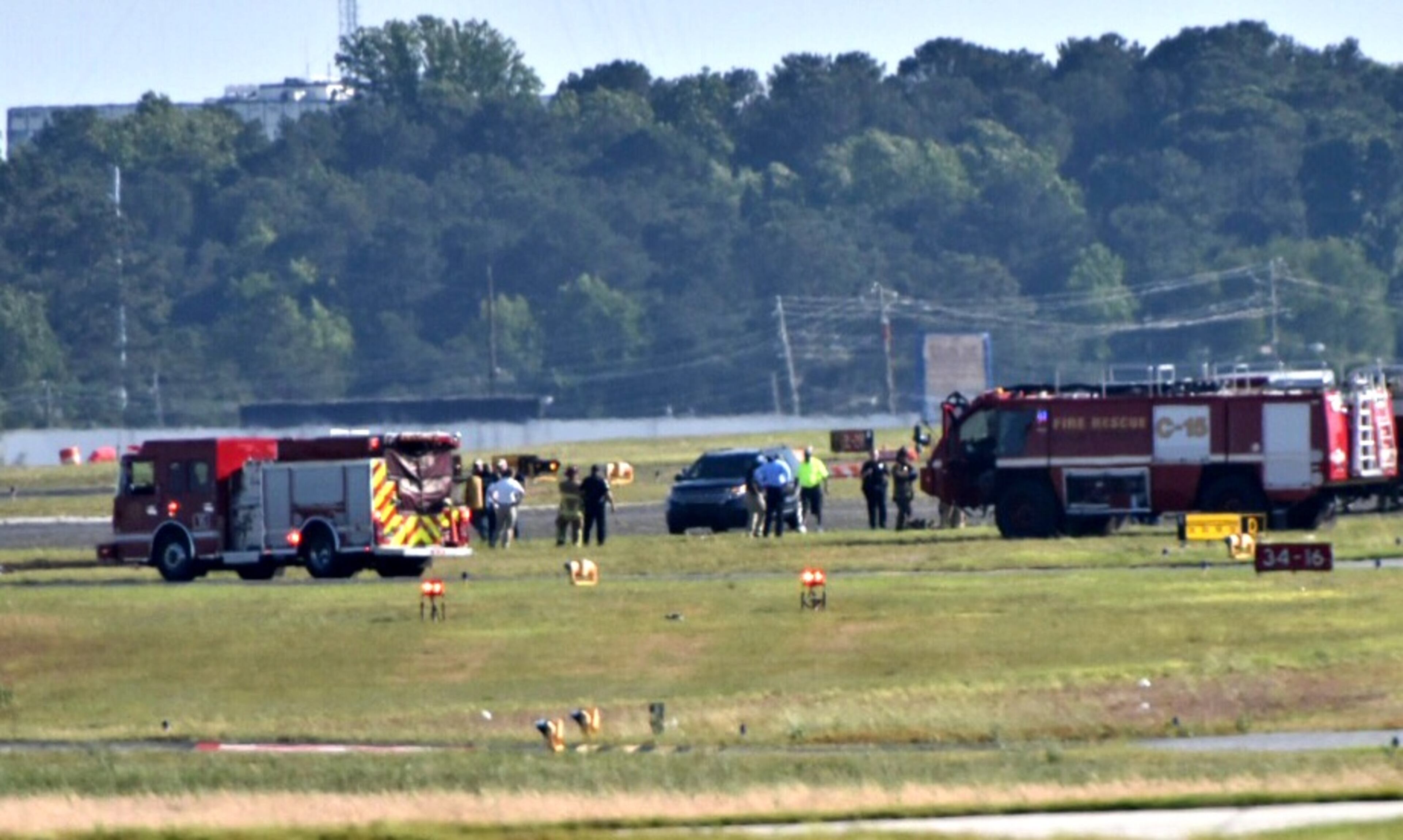 A stunt plane crashed during a performance near the end of the Good Neighbor Day Air Show at PeachtreeDeKalb Airport Saturday, May 14, 2016. The pilot died in the crash.