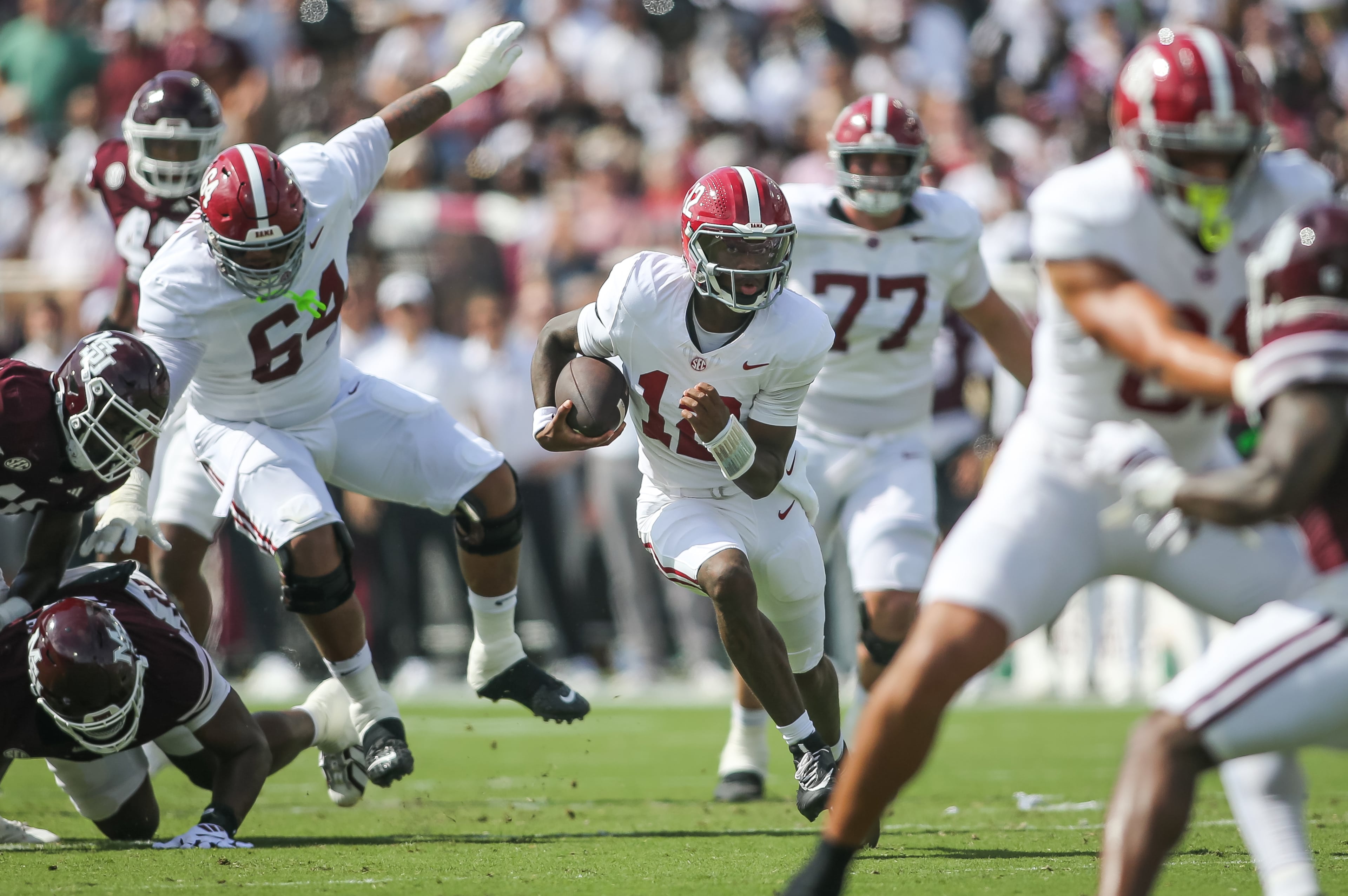 Alabama Mississippi St Football