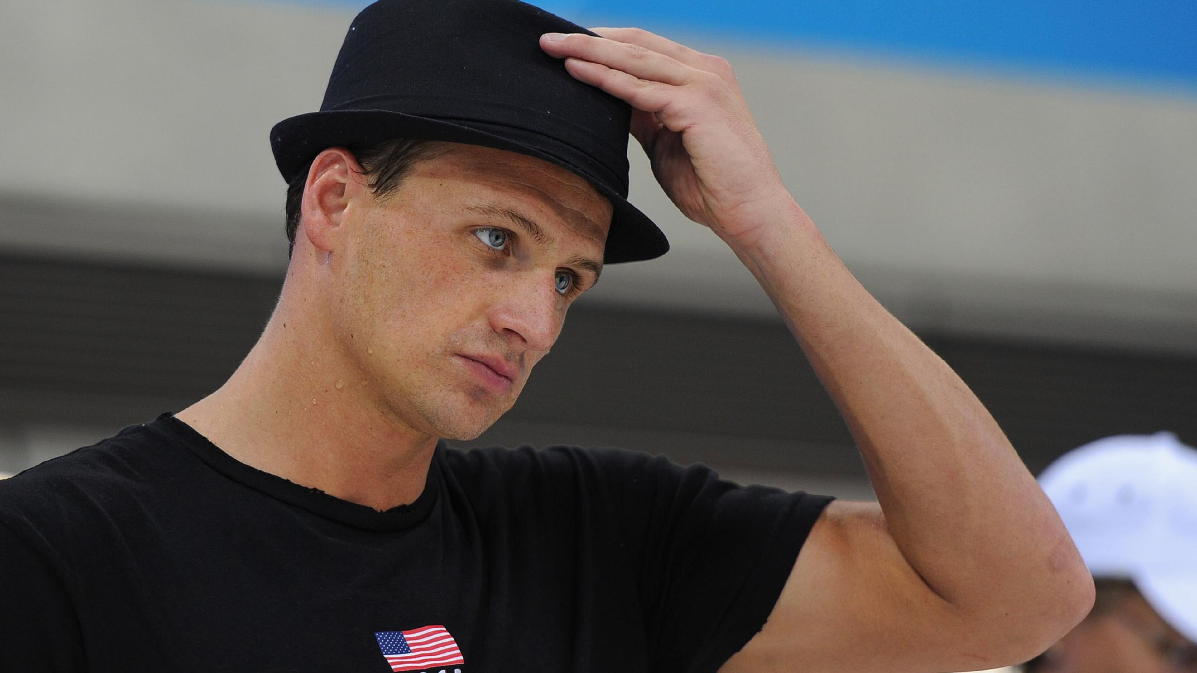 Ryan Lochte is happy these days talking about his son and fiancee.