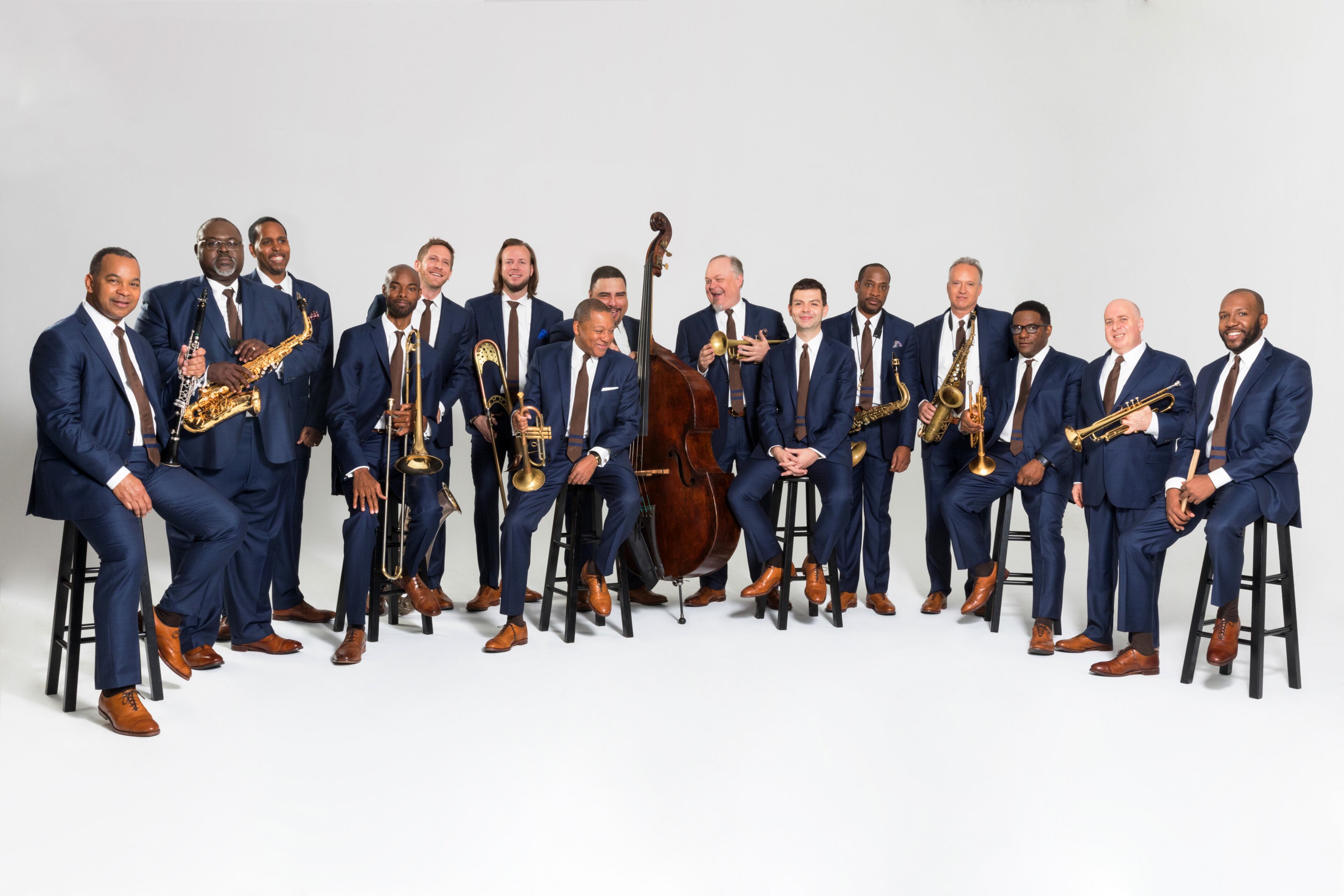 The Lincoln Center Jazz Orchestra under the direction of Wynton Marsalis will perform at Piedmont Park as part of th 202 Atlanta Jazz Festival. Photo: Piper Ferguson