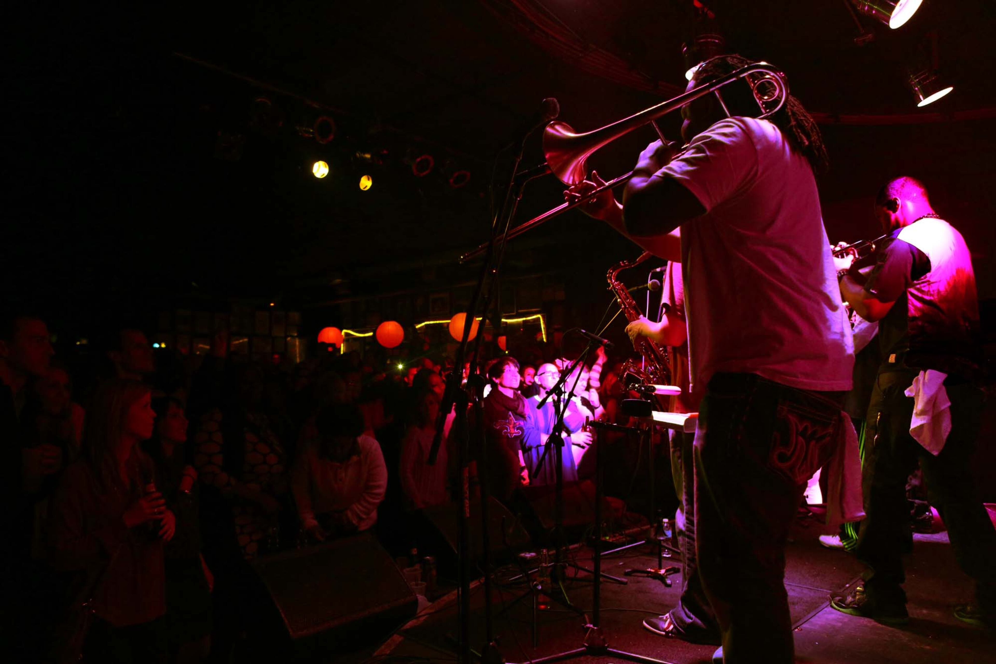 The Rebirth Brass Band brings its special New Orleans funk to Atlanta's Smith's Olde Bar. (Akili-Casundria Ramsess/Special to the AJC)