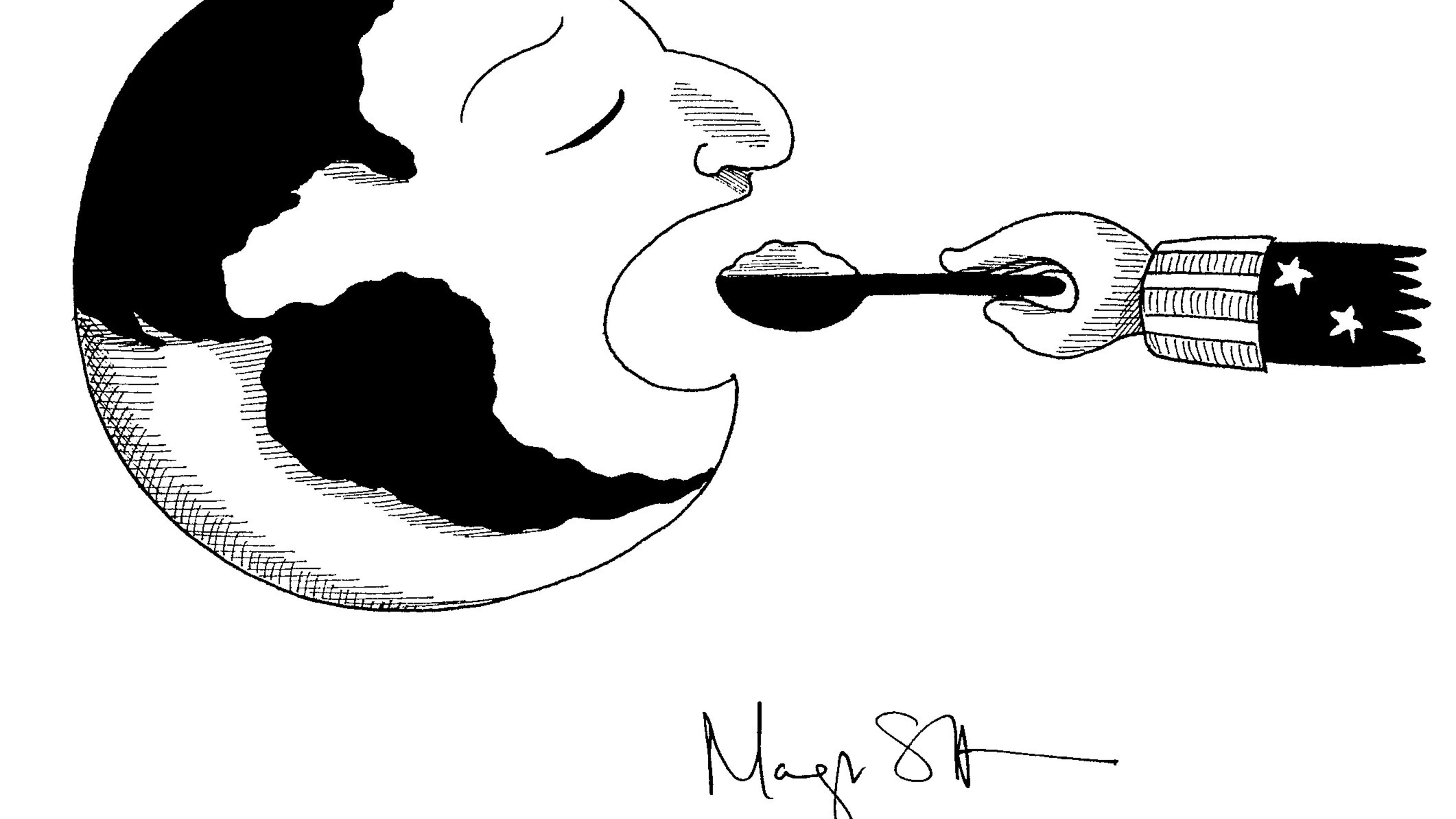 Illustration by Margaret Scott/Newsart