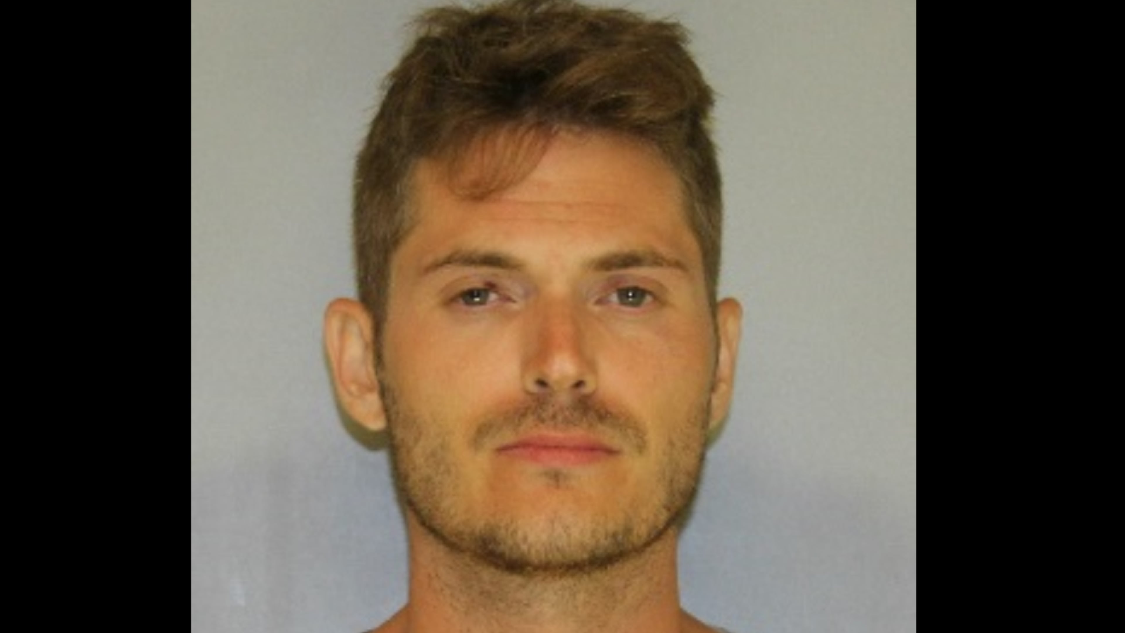 Jonathan William Herbert, 30, is charged with sexual battery against a child under 16, battery, second-degree cruelty to a child and public drunkenness. He allegedly bit a 14-year-old girl's buttock while swimming in Lake Lanier.