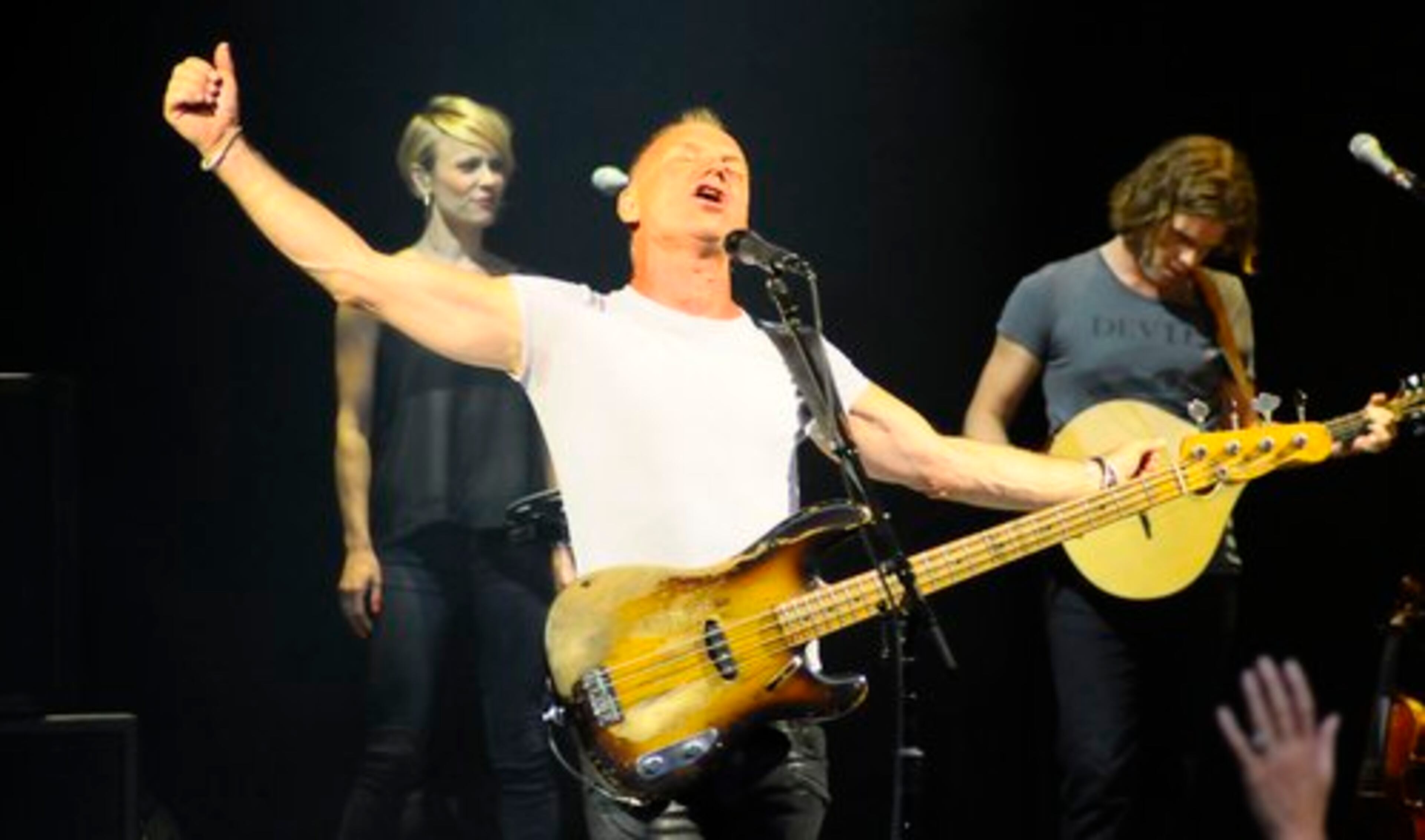 Sting's "Back to Bass" tour stop included a two-hour historical romp through his career.