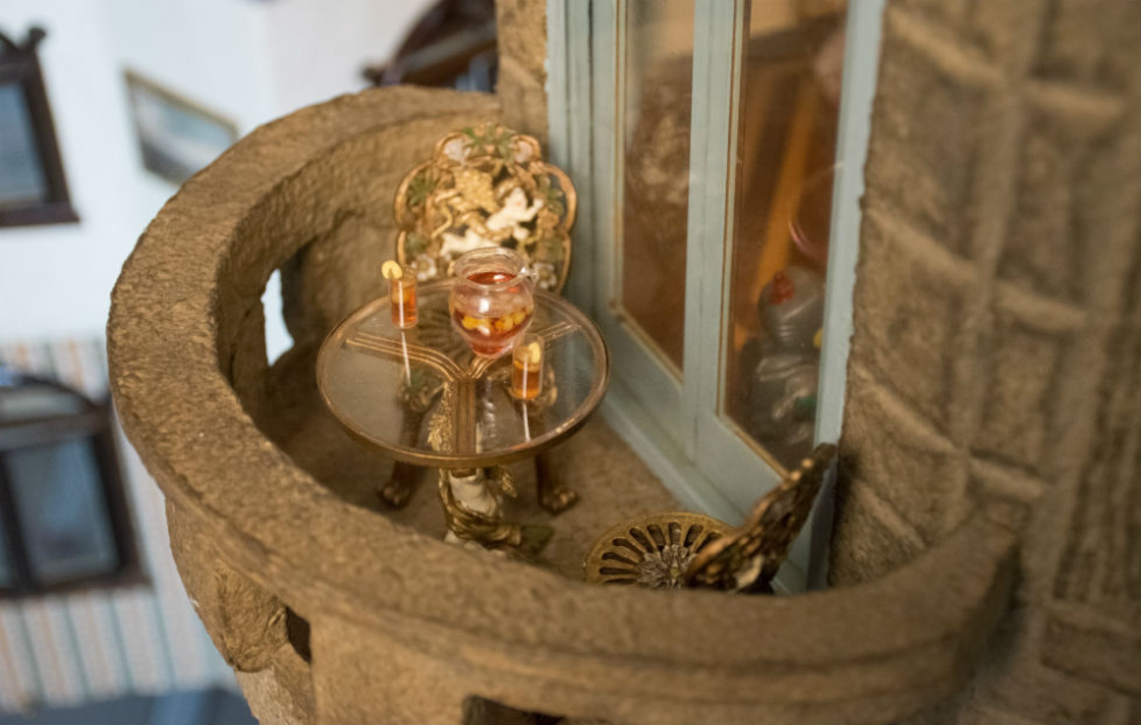 The balcony and a nightcap beckons.