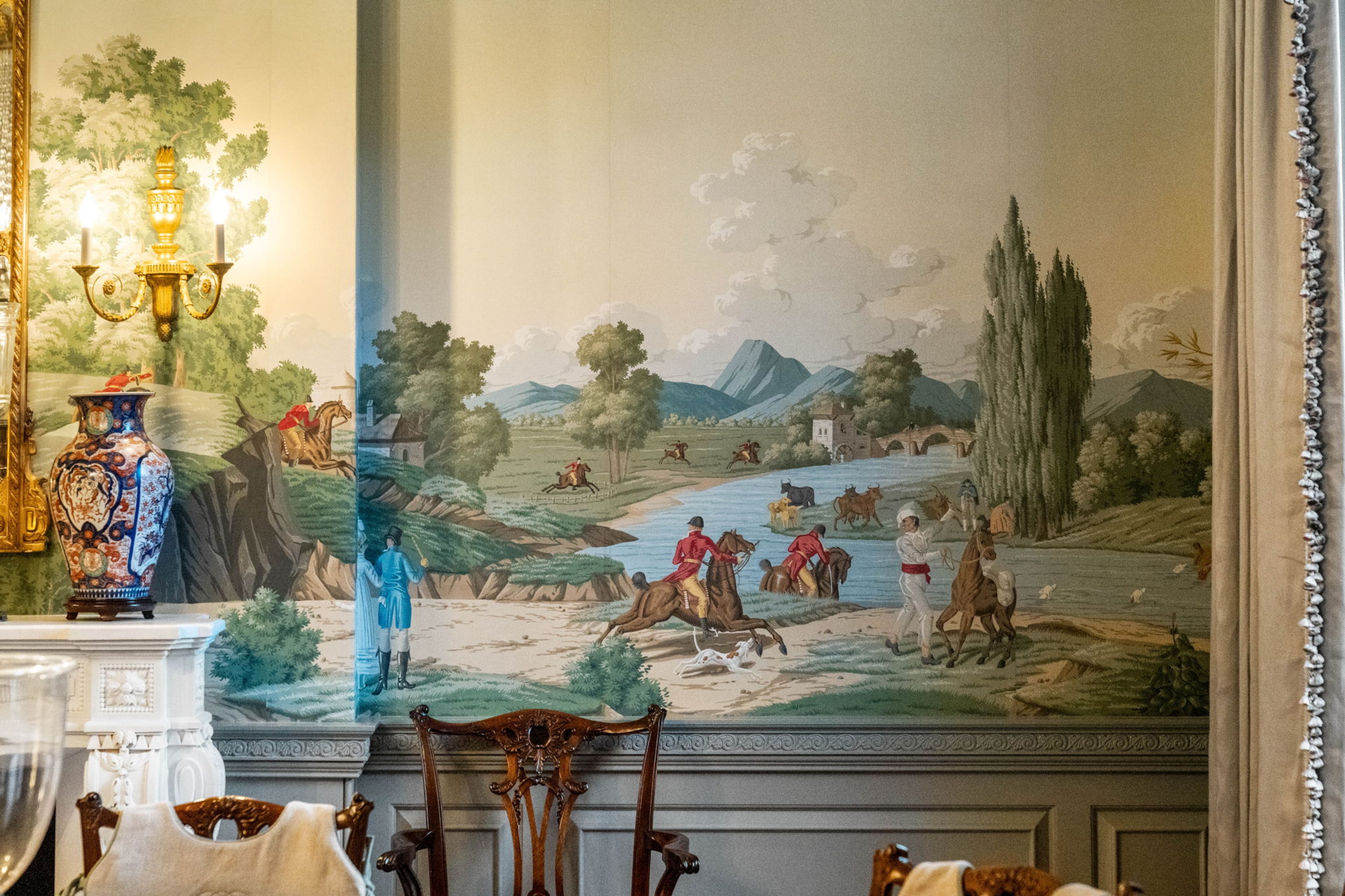 Sold for $12,865,000, the Buckhead property features over 14,000 square feet of living space in the main house alone.