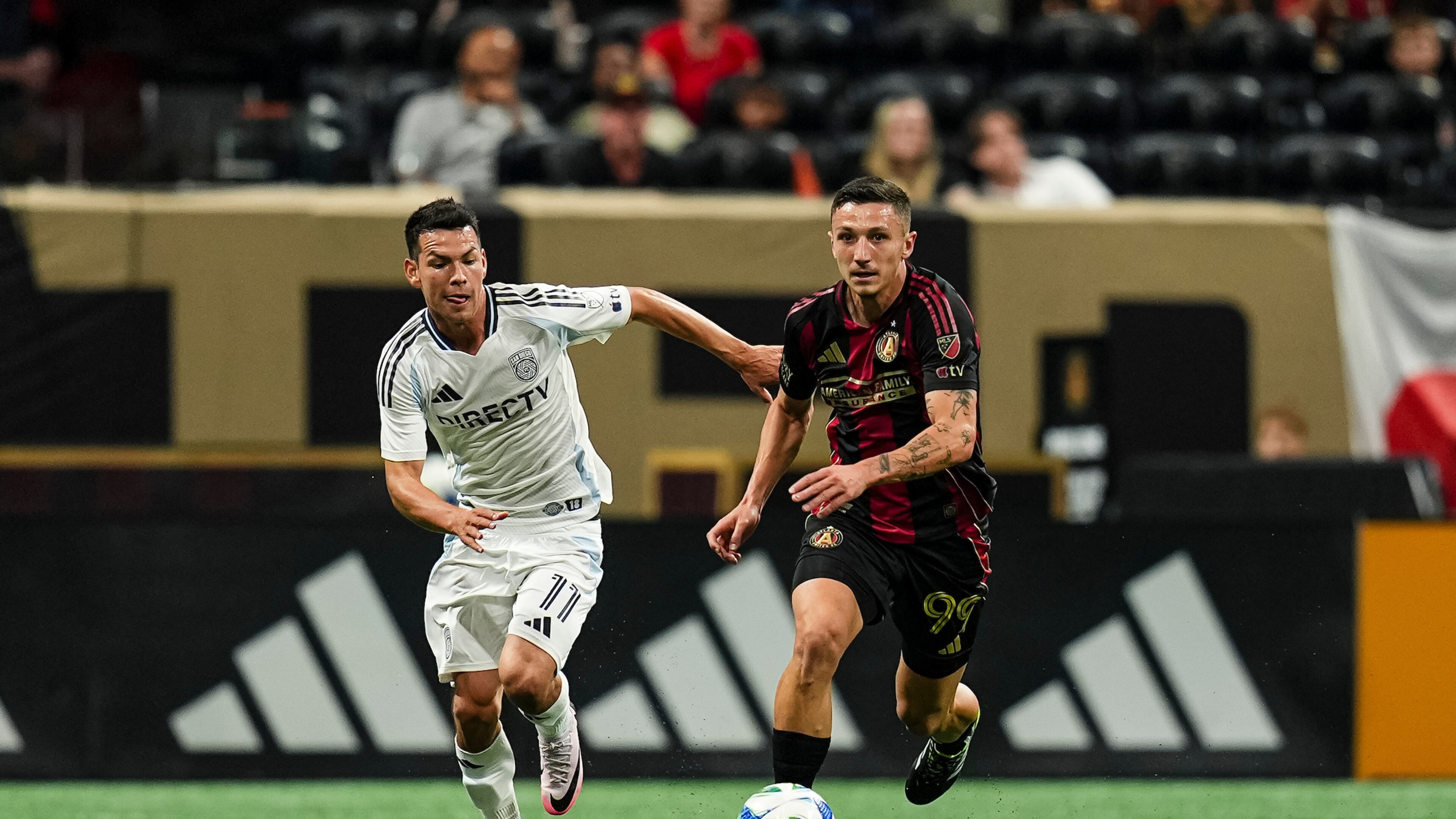 Atlanta United draws 1-1 with San Diego on Saturday at home and continues to lead MLS in draws, extending its home league winless streak to six games. (Matthew Dingle/Atlanta United)