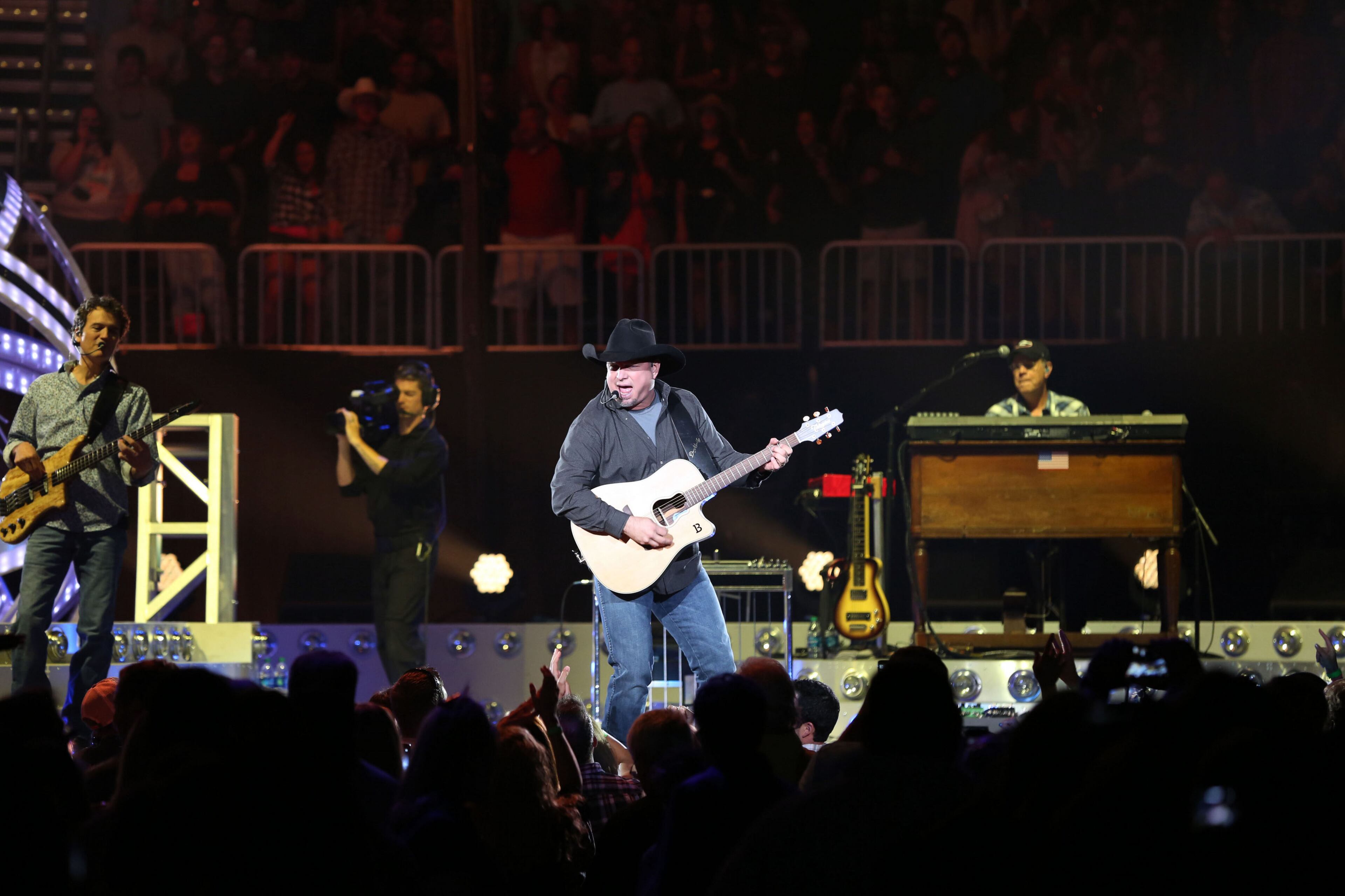 Legendary country singer-songwriter-guitarist Garth Brooks played the first of seven sold out shows Friday evening at Philips Arena. Robb D. Cohen/RobbsPhotos.com