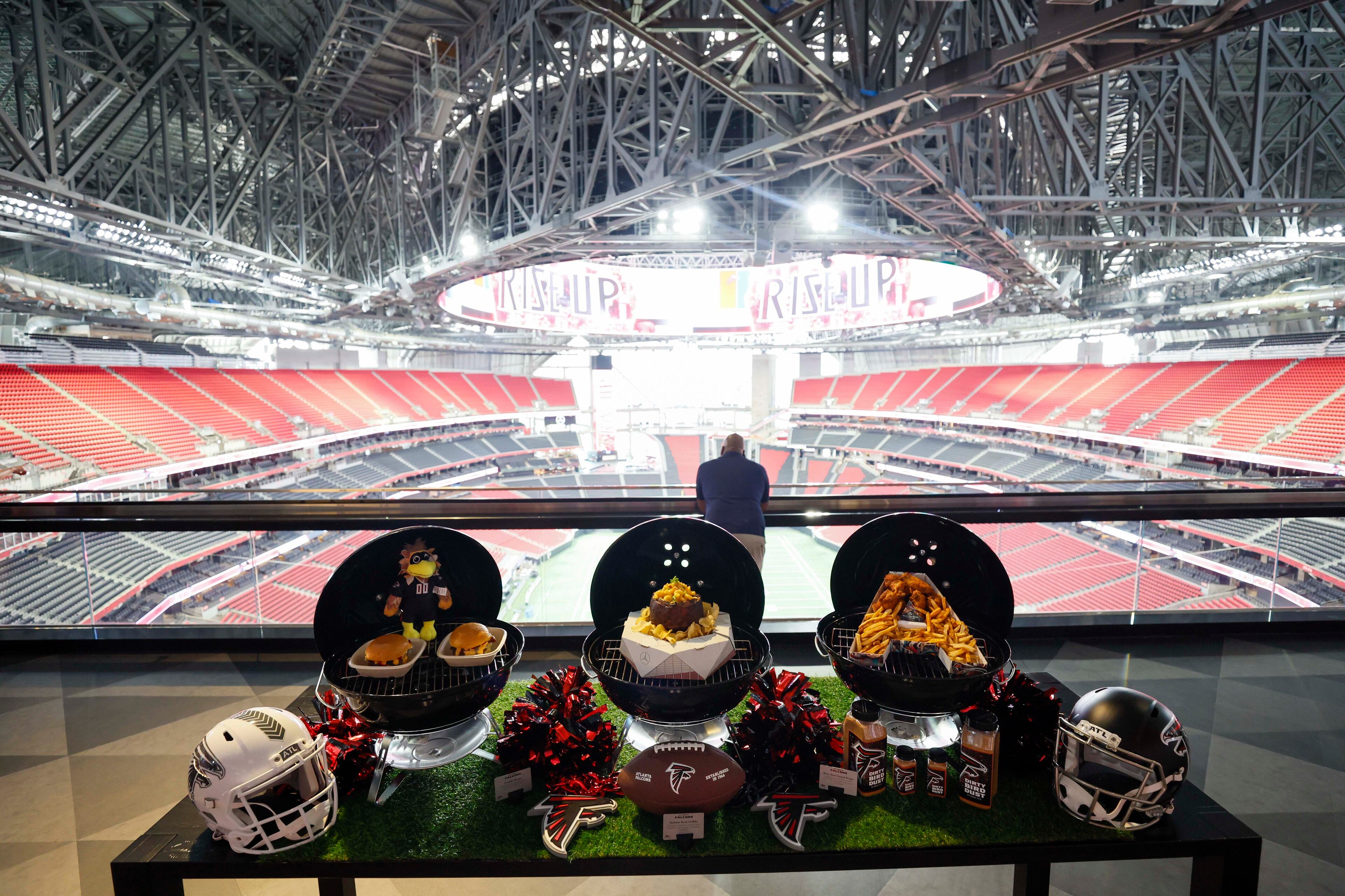 Multiple food options will be available for the upcoming Falcons and Atlanta United games.
(Miguel Martinez/AJC)