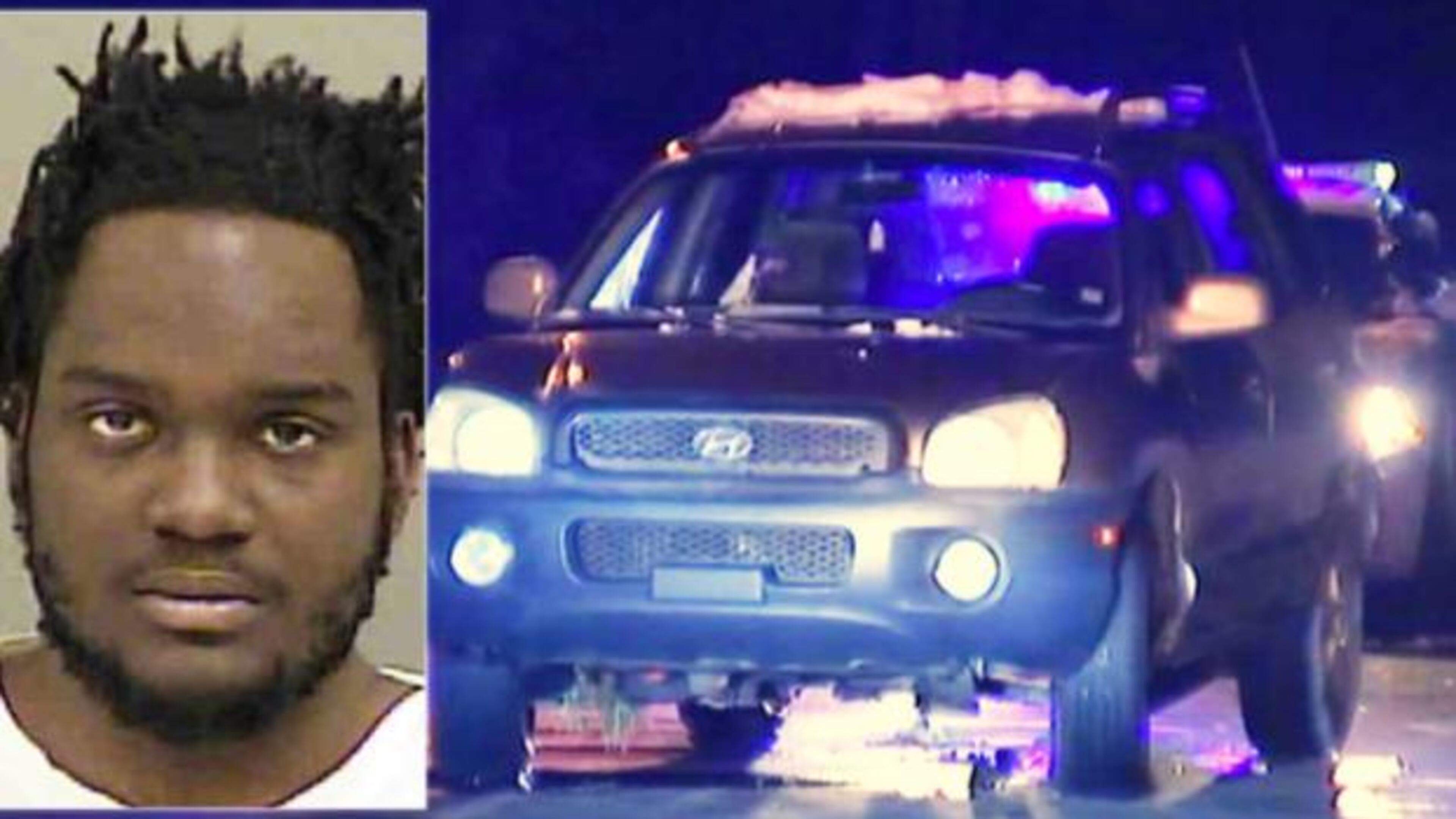 D'Jerry Cassamajor faces several charges, including larceny of a motor vehicle, child abuse and kidnapping.