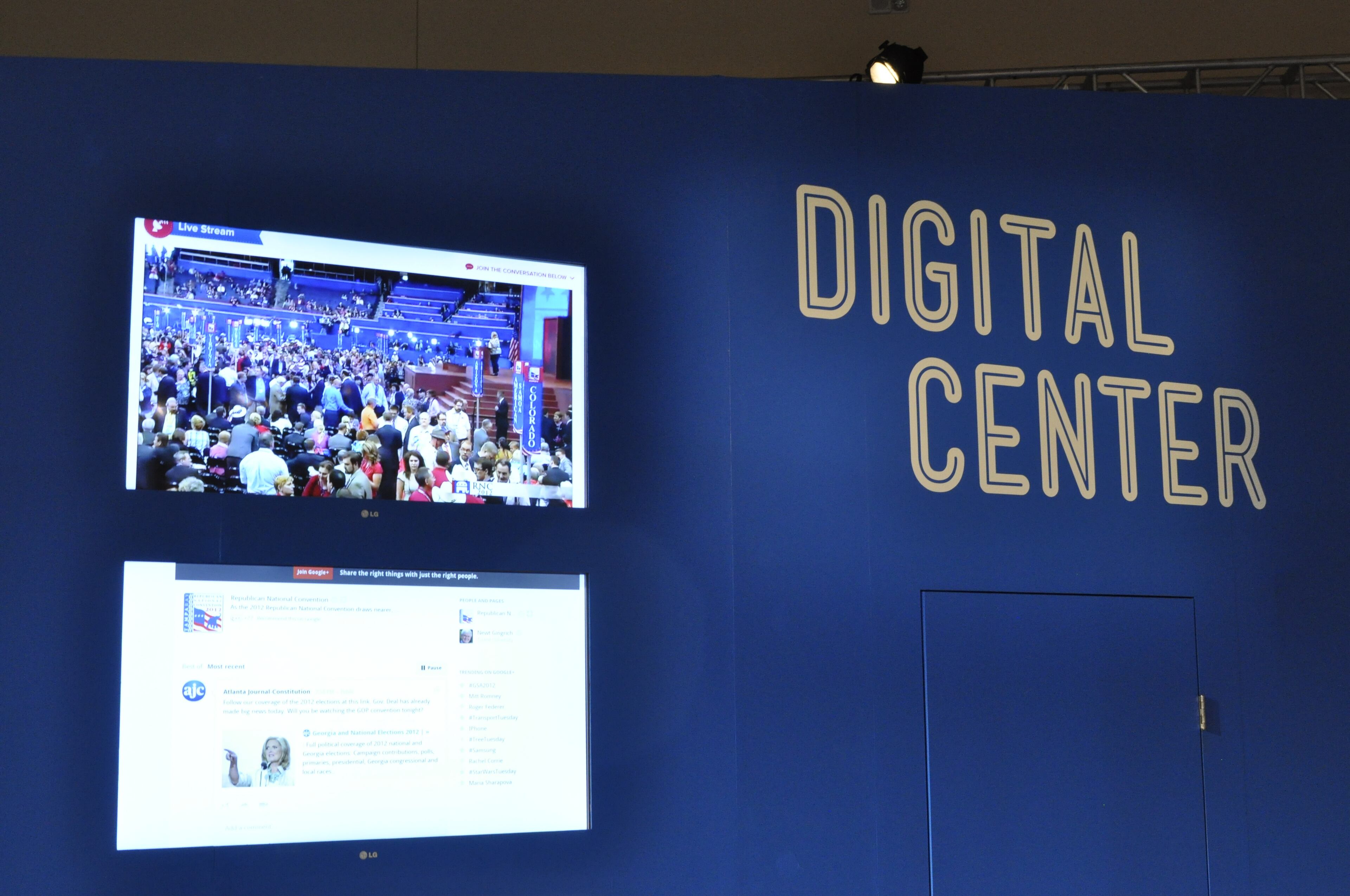 There's a digital center for public use.