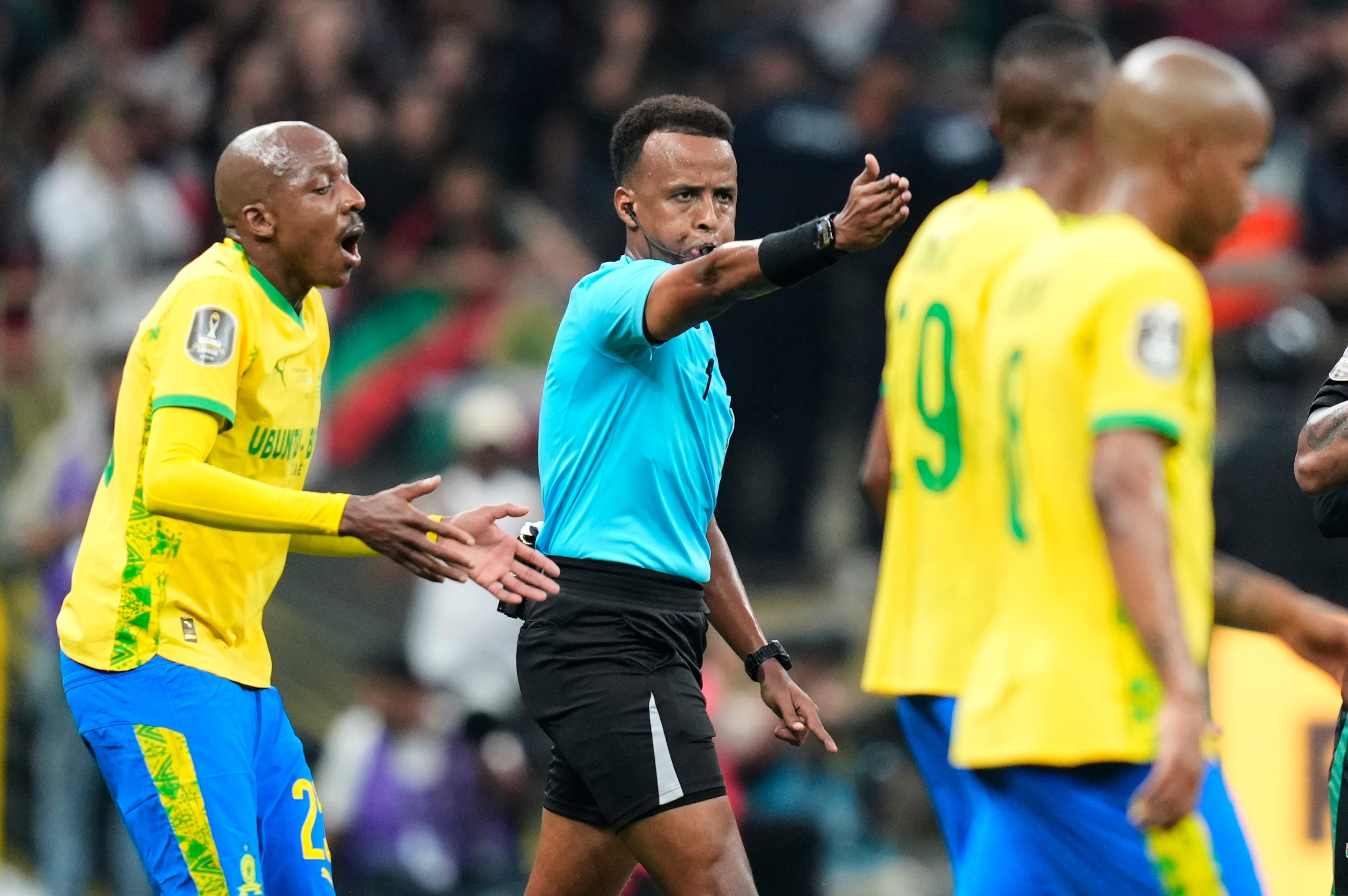 WCup-Ref Denied Entry Soccer