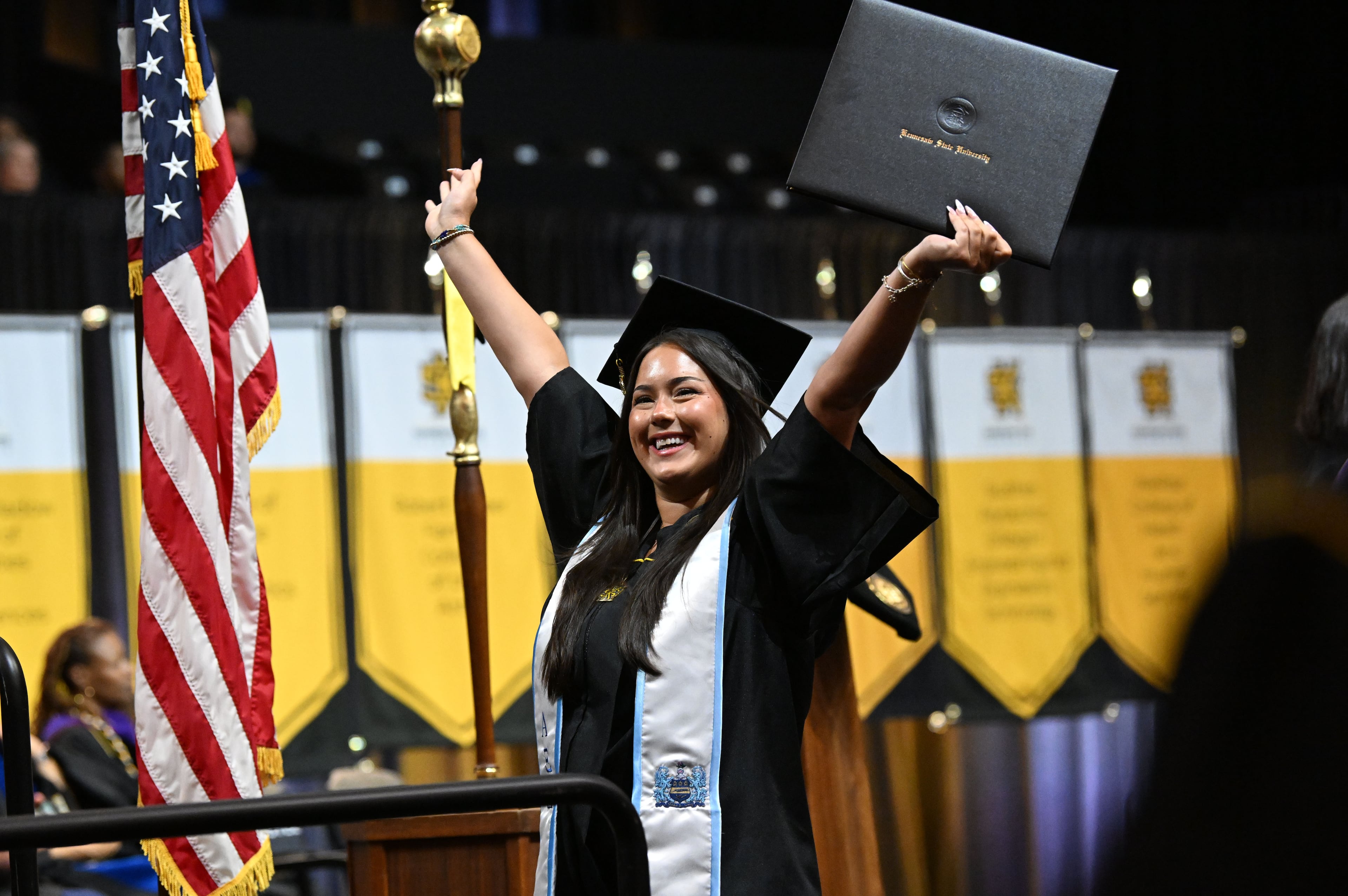 KSU commencement ceremony