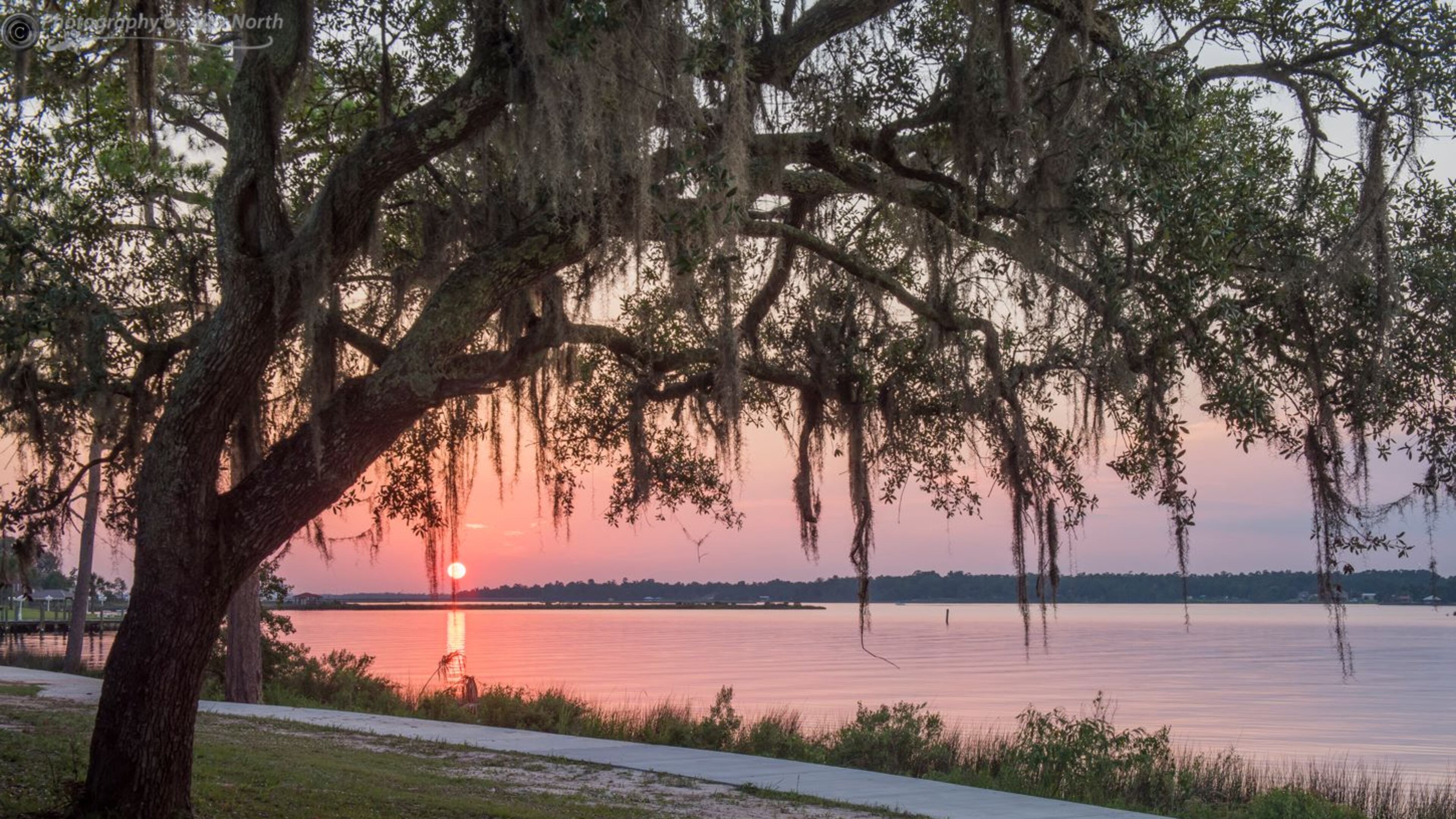 Sunsets are just one of the lovely views from the beachfront walking path in Ocean Springs.
(Courtesy of Alex North)