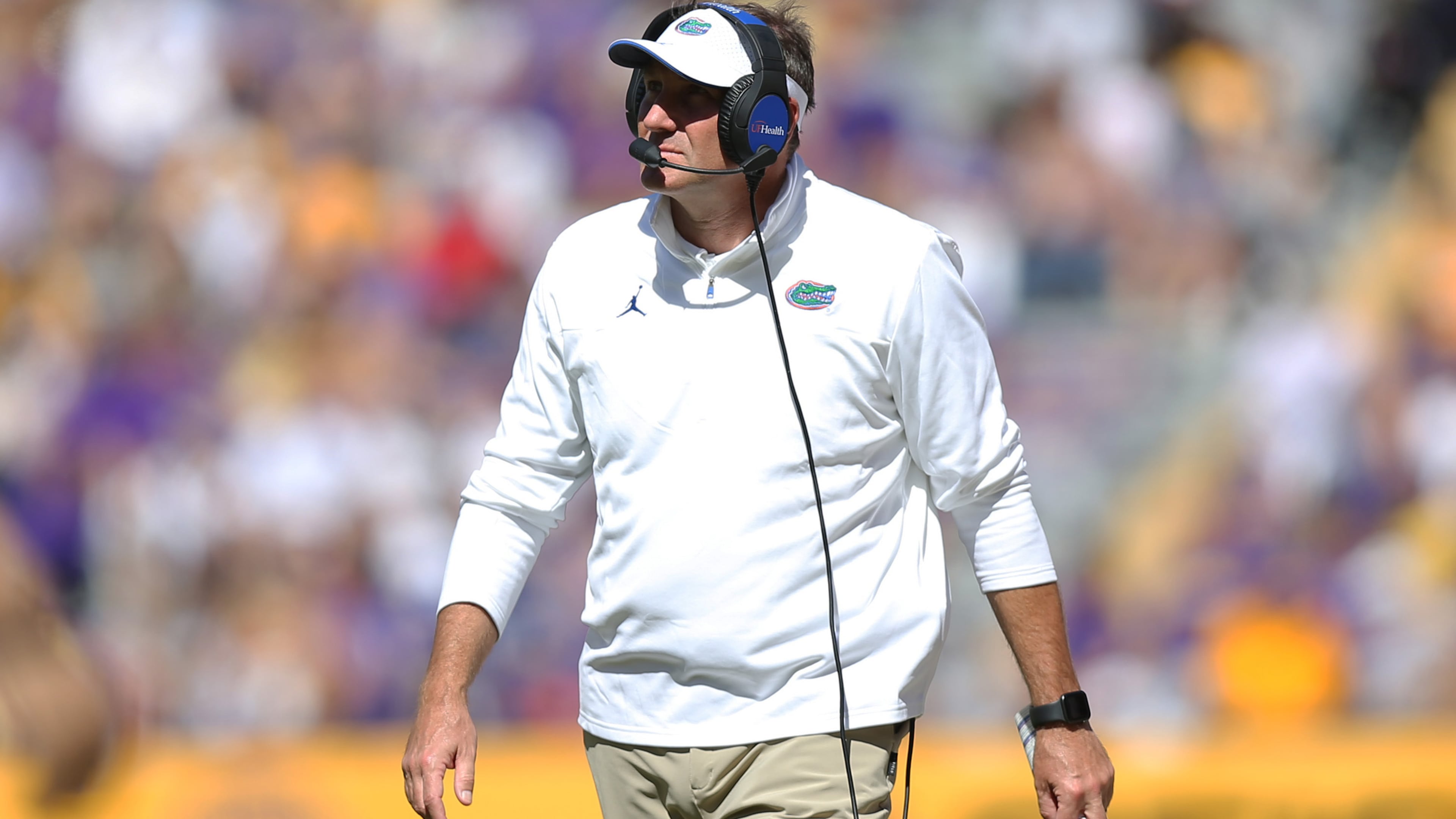 Former Florida coach Dan Mullen will serve as a “contributing resource” to Lake Oconee Academy’s football program in Greene County this fall. (Jonathan Bachman/TNS)