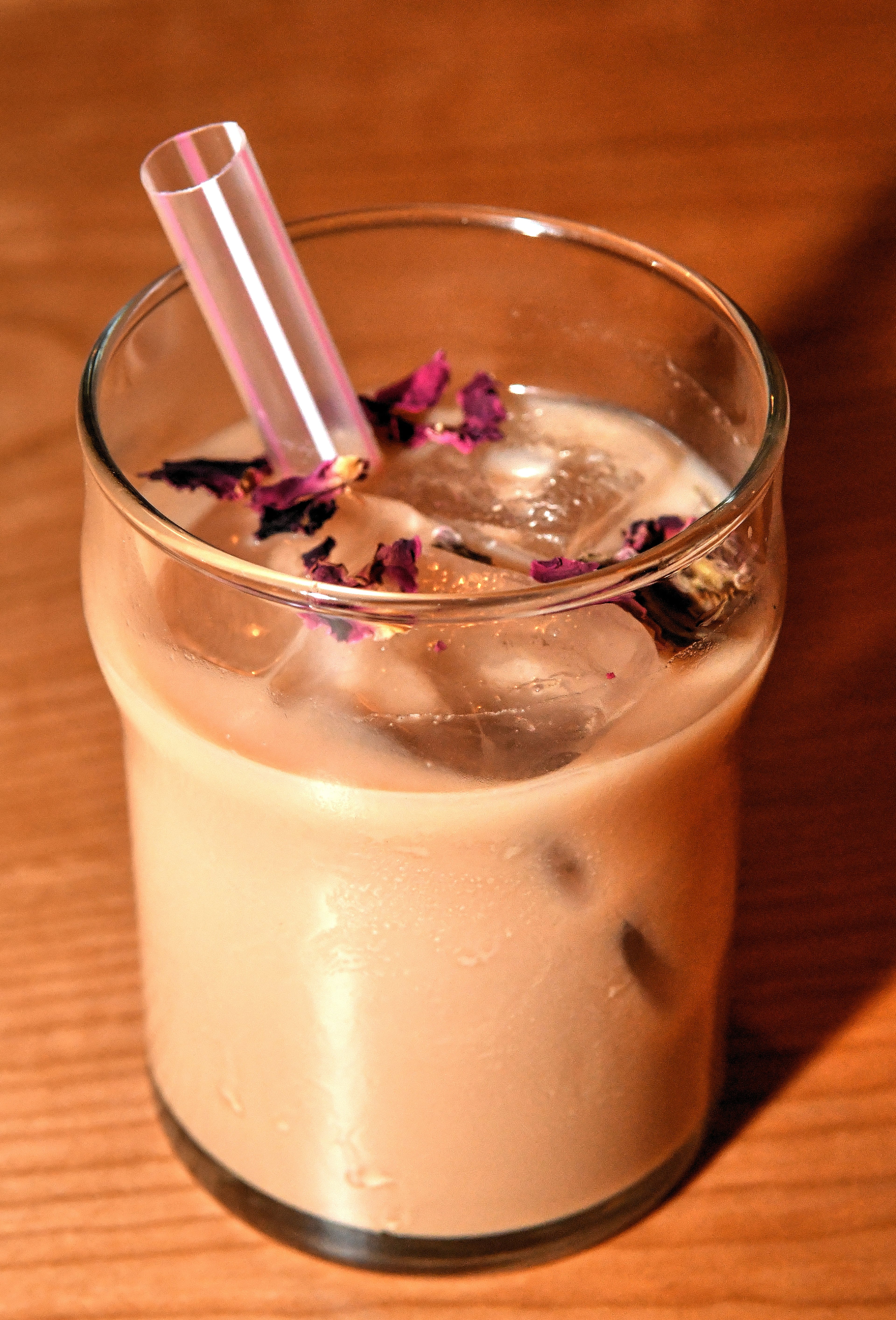 Rose Black Milk Tea from Unbelibubble at the new Politan Row at Colony Square in Atlanta. (Chris Hunt for The Atlanta Journal-Constitution)