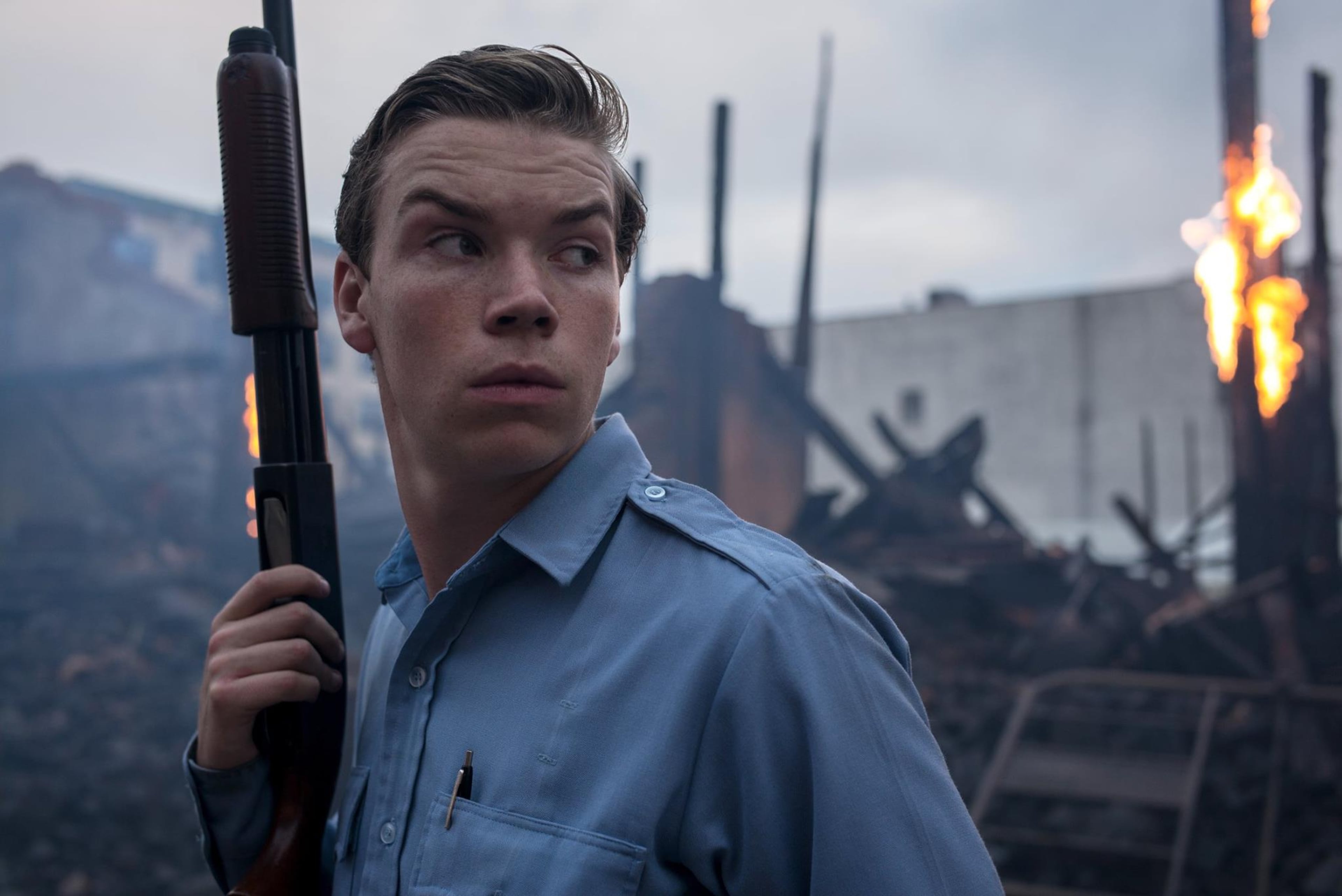 Will Poulter plays a brutal cop in "Detroit." Photo: Annapurna Pictures