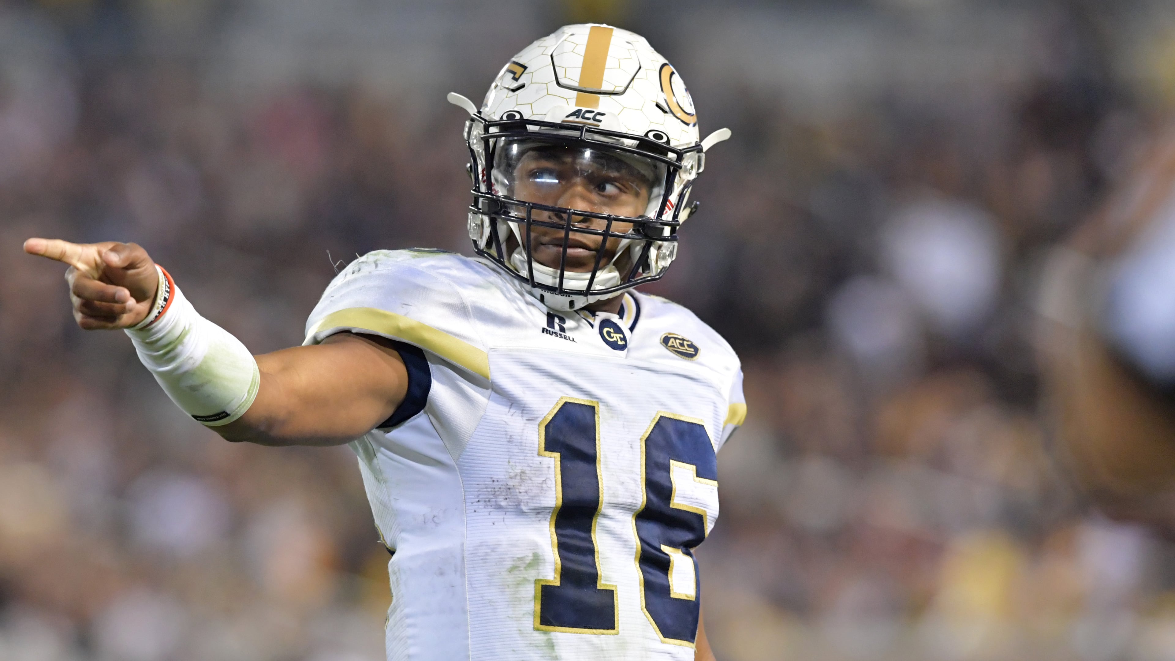 Georgia Tech quarterback TaQuon Marshall.