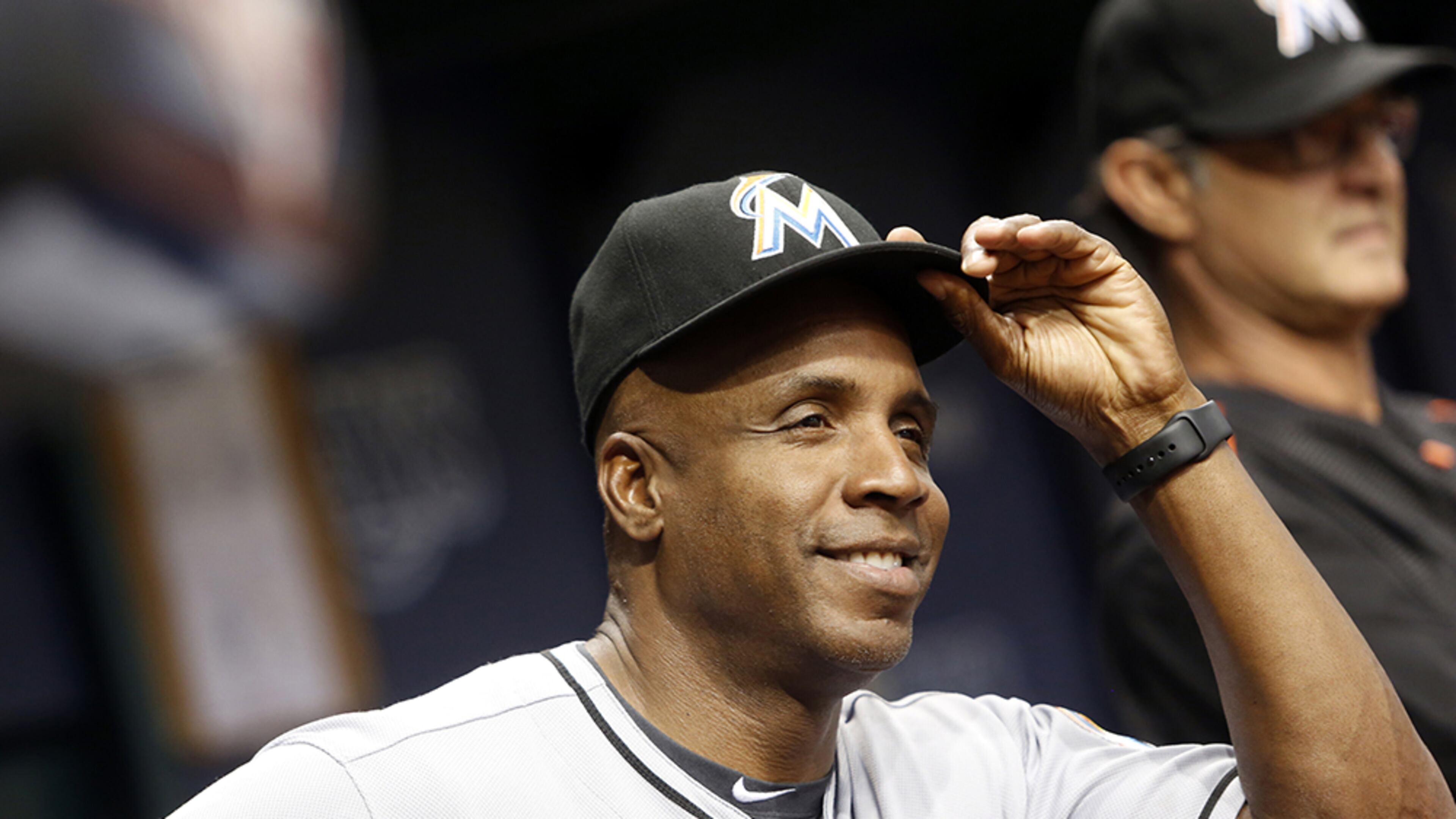 Barry Bonds is the Miami Marlins' batting coach.