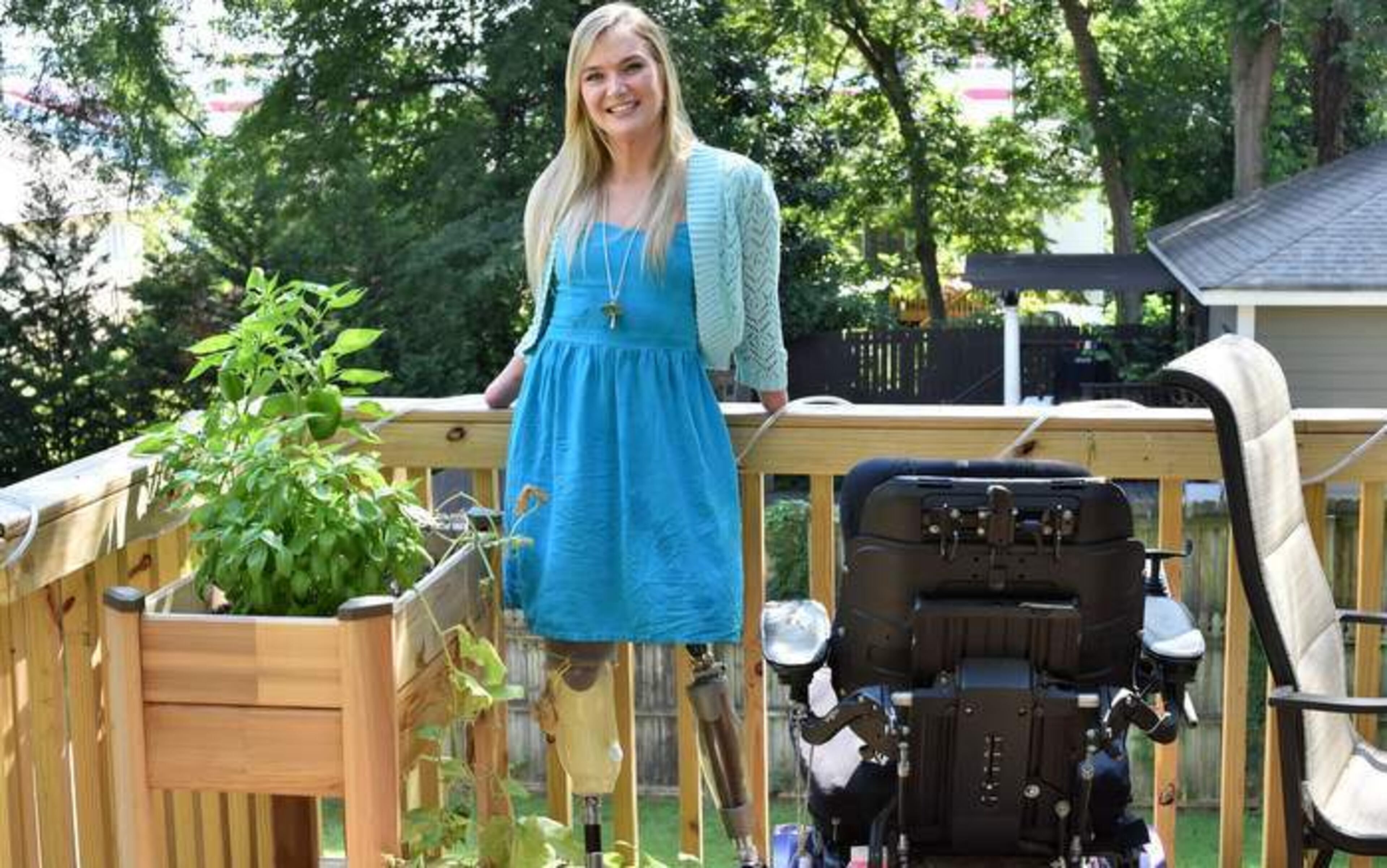 Gwinnett County native Aimee Copeland has achieved significant accomplishments - including earning her Master's degrees - after losing both of her hands, her left leg and her right foot after contracting a flesh-eating bacteria.
