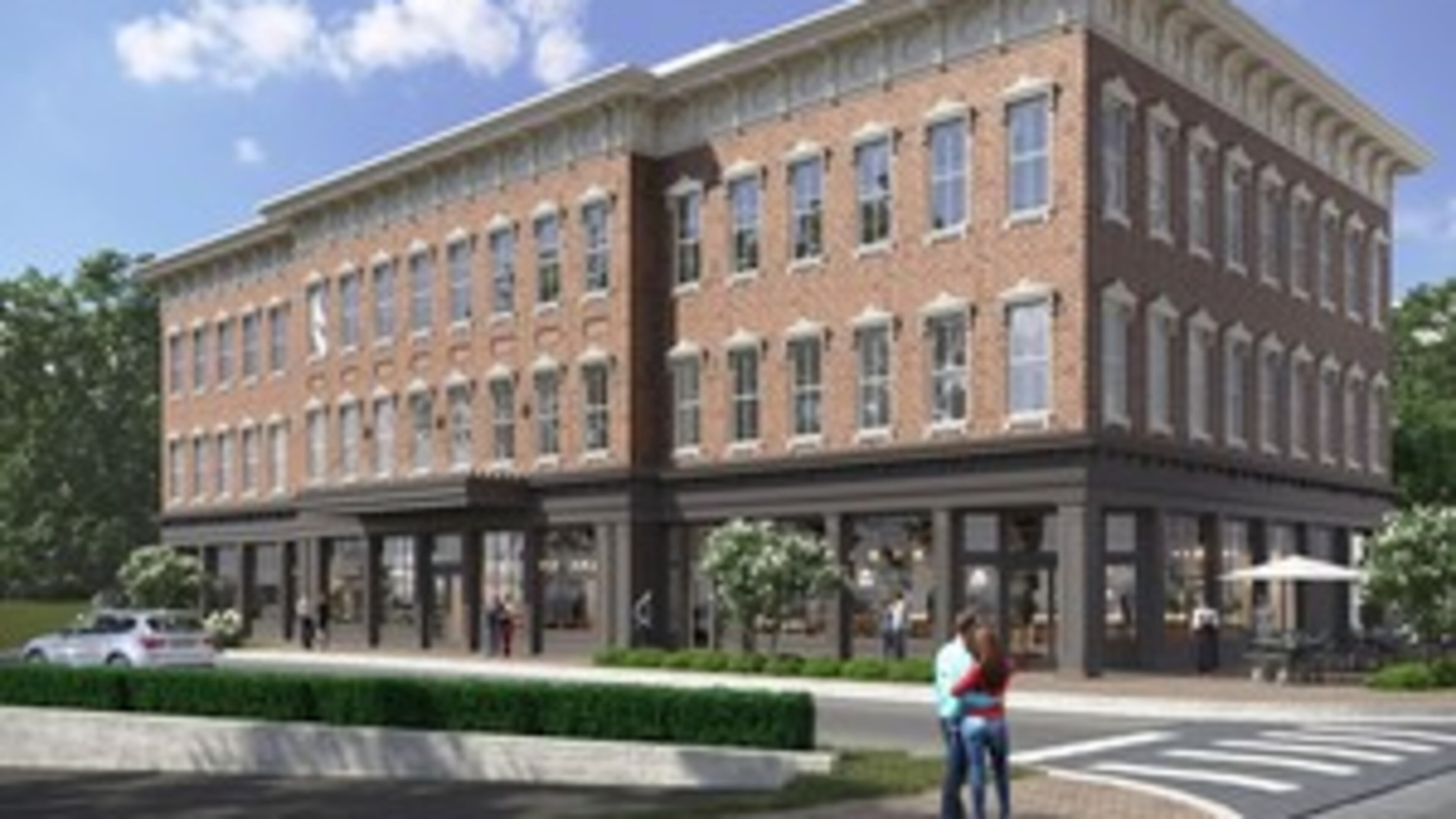 Alpharetta recently denied a request from the developers of Founders Hall to allow 14 off-site parking spaces on a nearby property. (Courtesy City of Alpharetta)