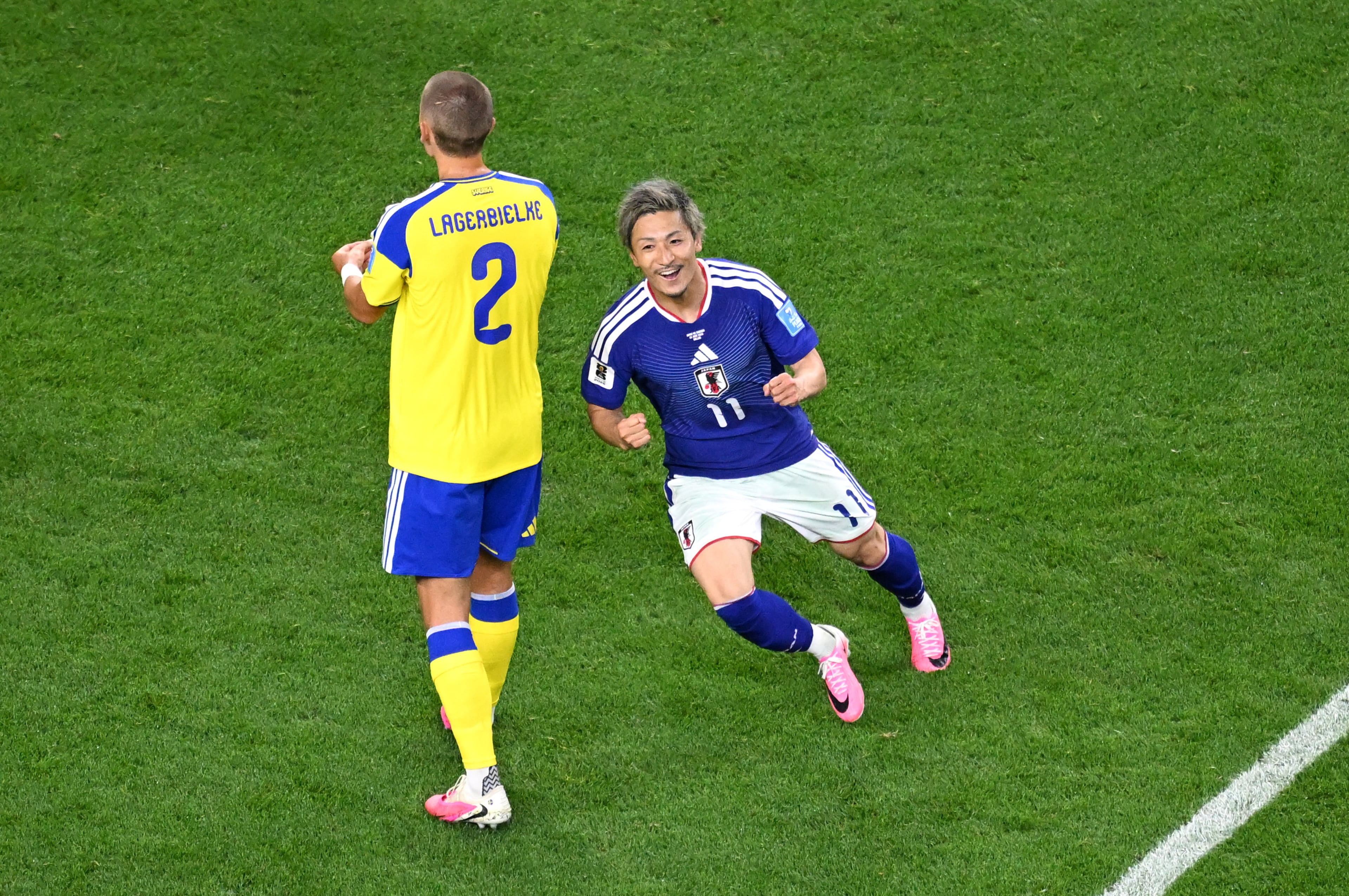 APTOPIX Sweden Japan WCup Soccer