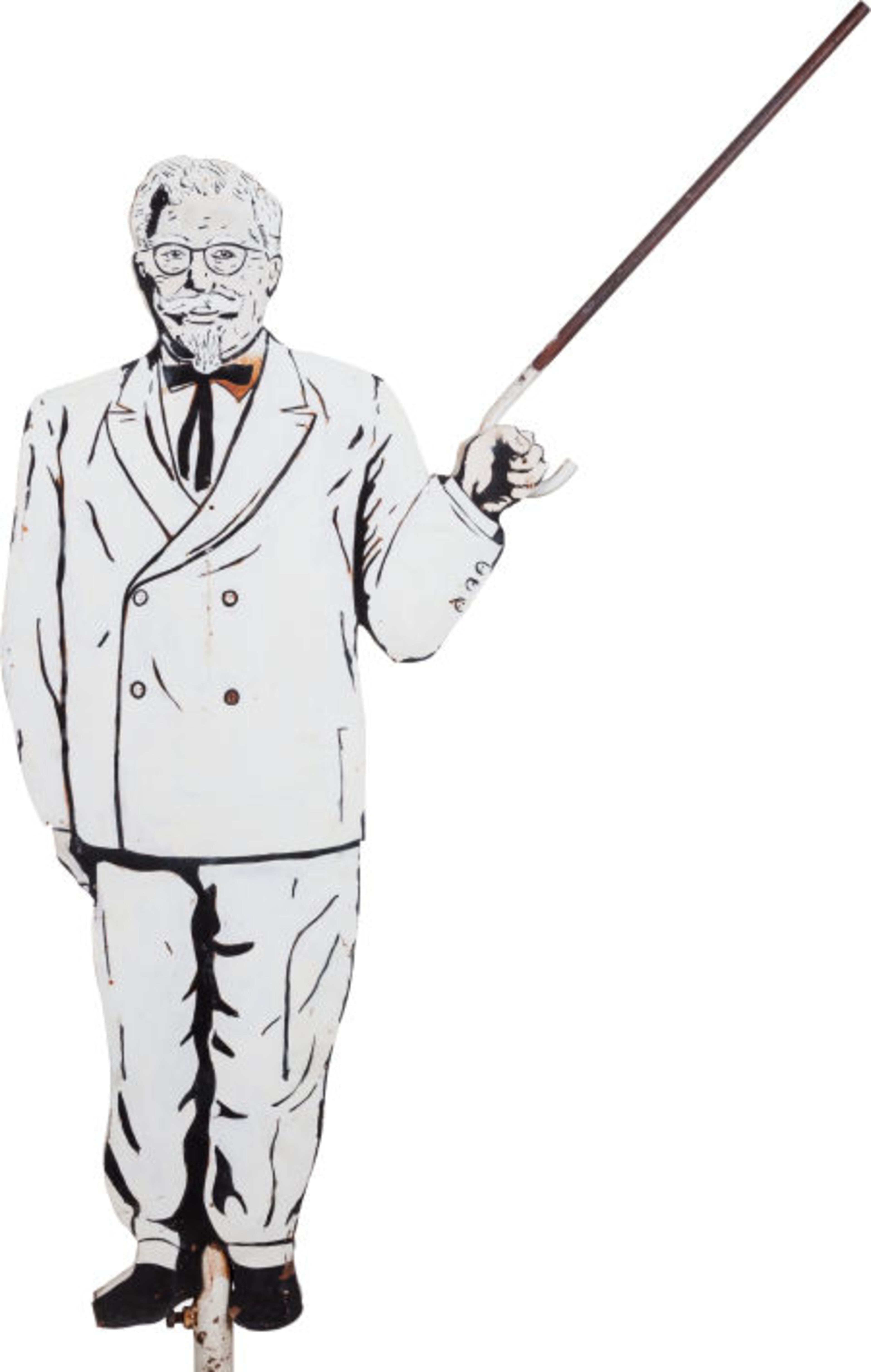 Colonel Sanders weathervane