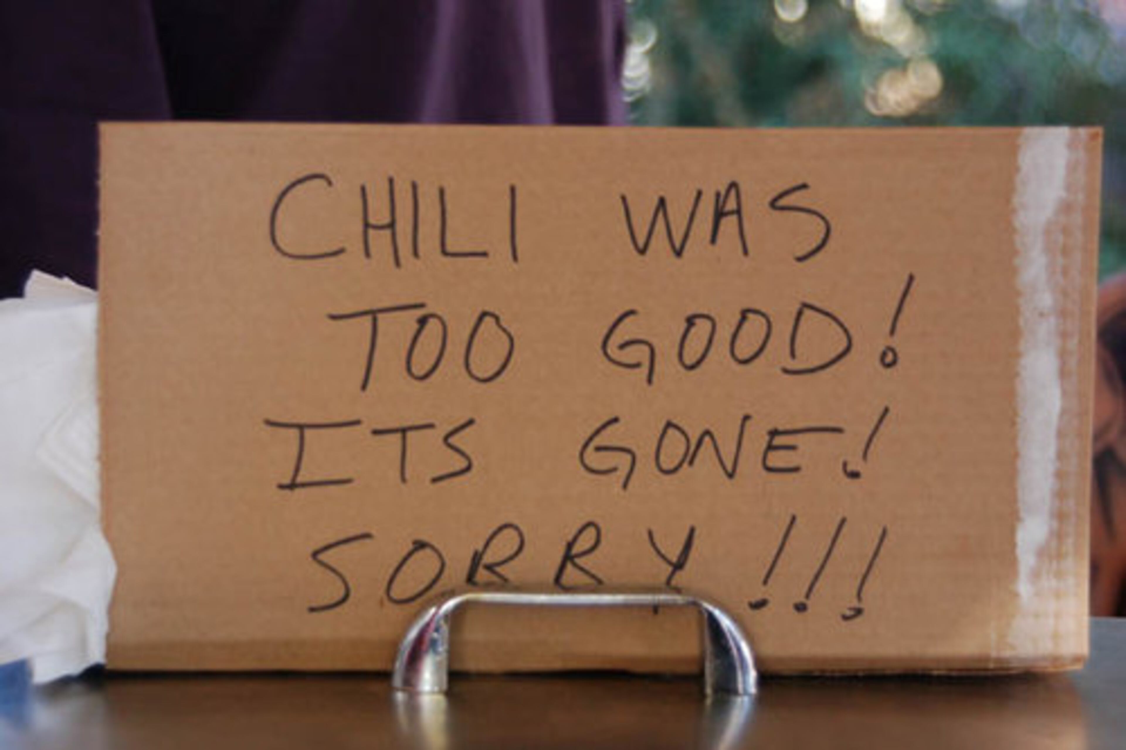 Several Atlanta restaurants shared their chili and competed in the best Chili competition. Some were so popular that they sold in less than 30 minutes.