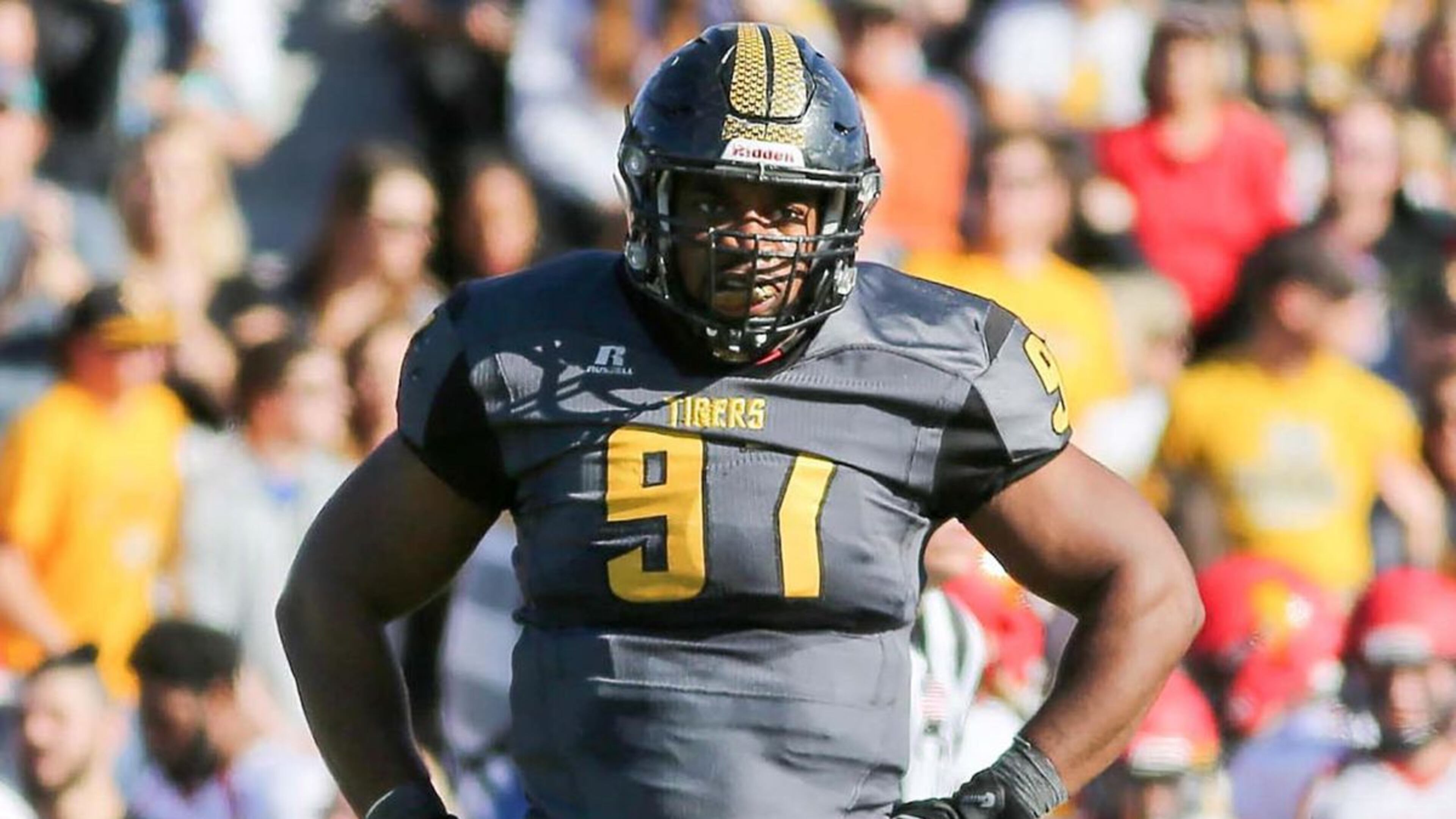 Nathan Shepherd could be a late riser in this year’s NFL Draft. Everett Royer - Ksportsimages.com