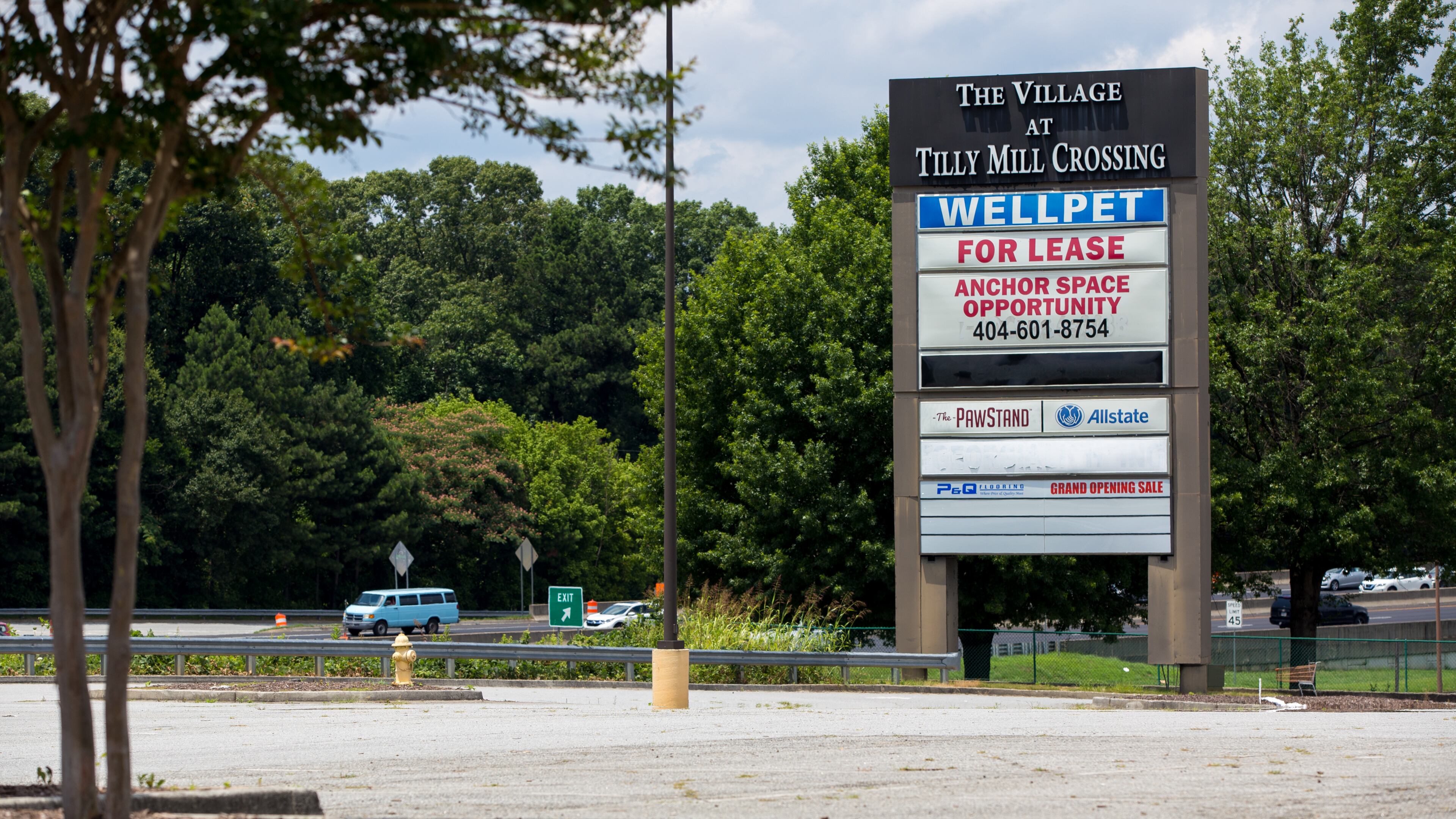 The Village at Tilly Mill Crossing is currently just 25% occupied. (Casey Sykes for The Atlanta Journal-Constitution)