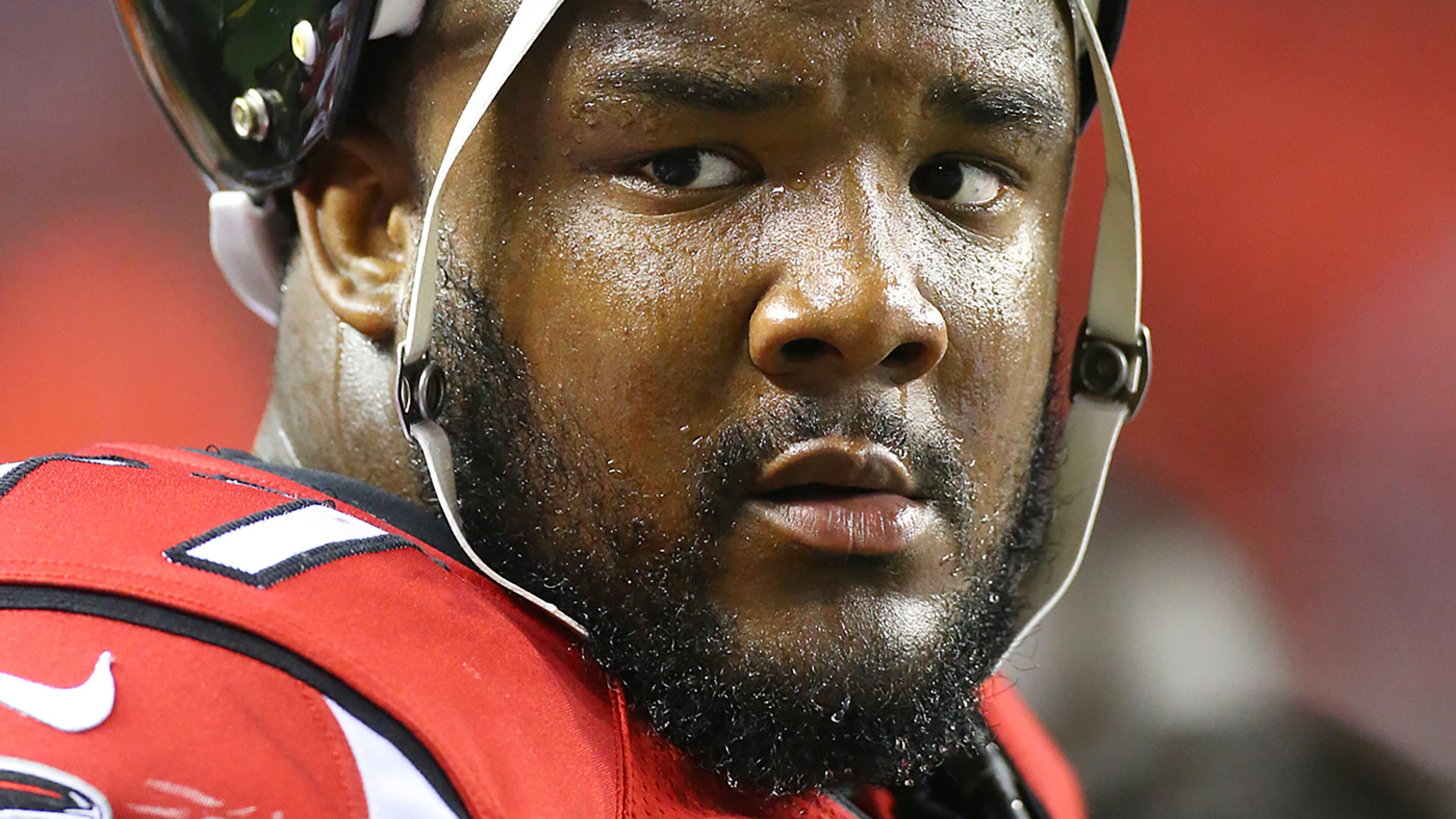 University of Minnesota defensive lineman Ra'Shede Hageman was selected in the second round with the 37th overall pick in the draft. (Curtis Compton/AJC file photo)