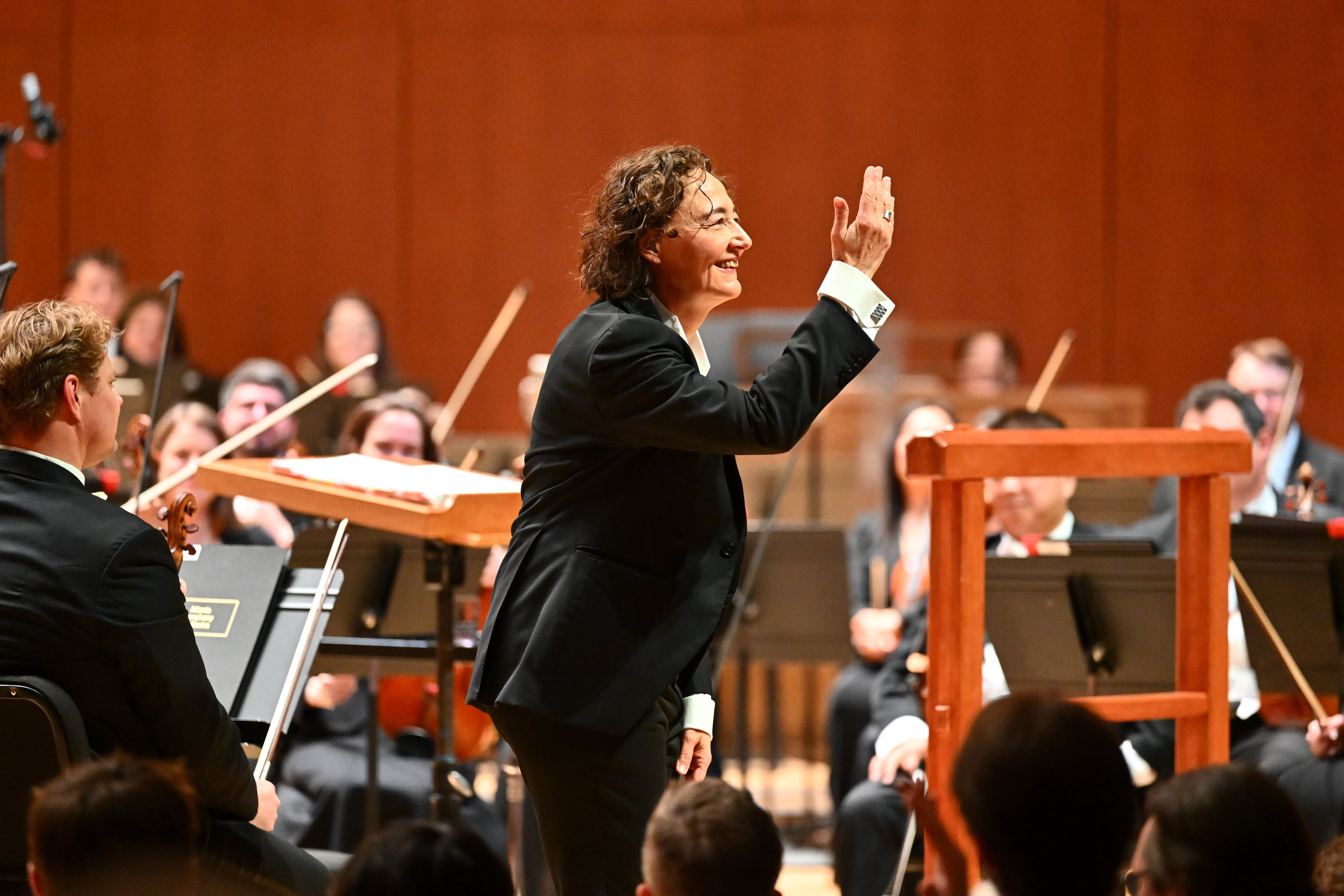 Entering her fifth season as Atlanta Symphony Orchestra music director, Nathalie Stutzmann will lead performances of 10 of Brahms' works, including all four of his symphonies and both of his piano concertos. The ASO is billing the initiative as "Brahms Revealed." (Courtesy of Atlanta Symphony Orchestra)