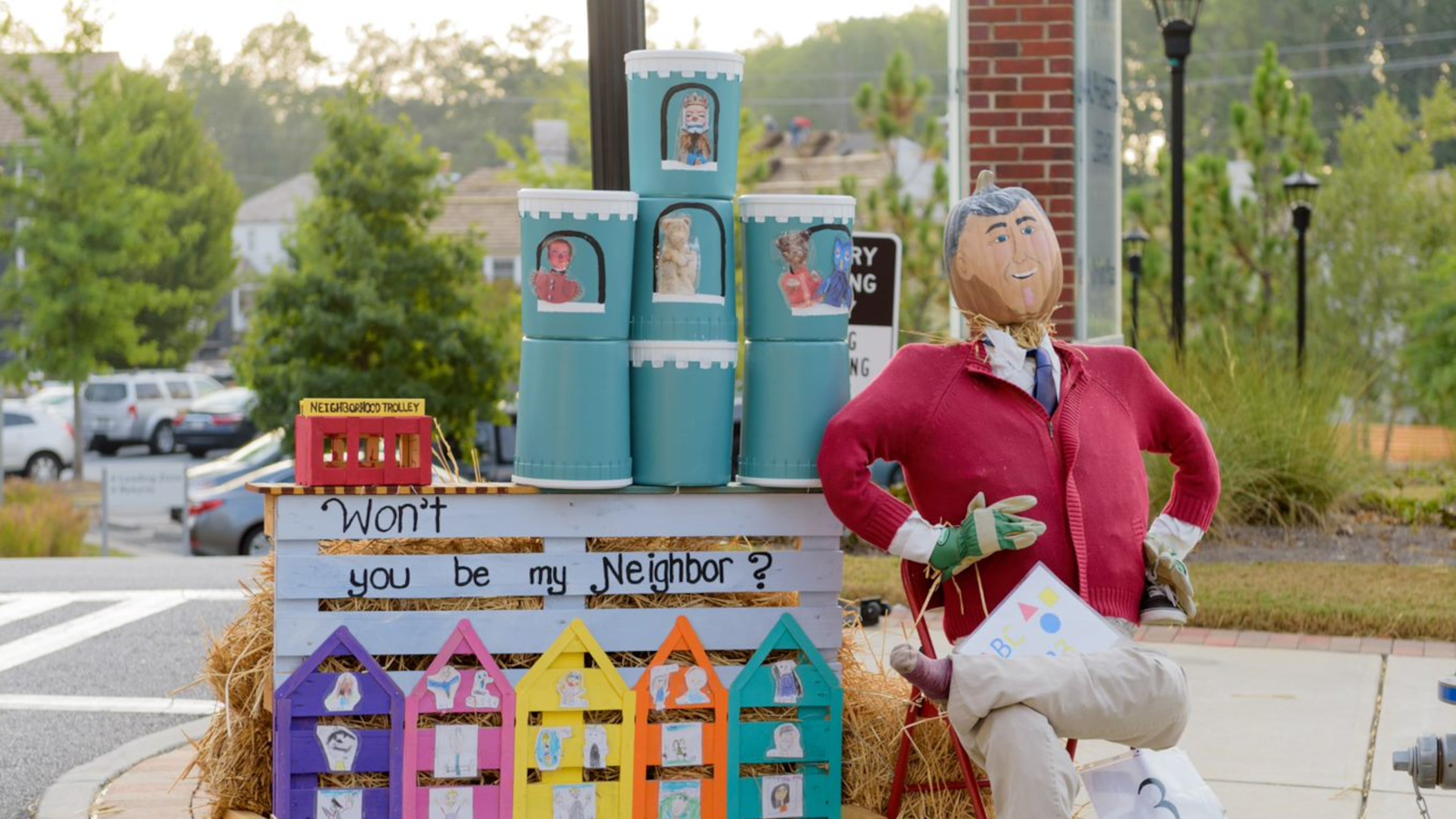 Mr. Rogers' neighborhood was created by Mrs. Rauhuff's 2019-2020 kindergarten class at Birmingham Falls Elementary School. BFES room moms Mrs. Katrina Crosby and Mrs. Kelsey Everett chose the theme. "Mr. Rogers had just passed away and the new movie had come out. We both agreed that he was a beautiful example of inclusion, diversity, unity, goodness, imagination, reading, and storytelling," said Everett.