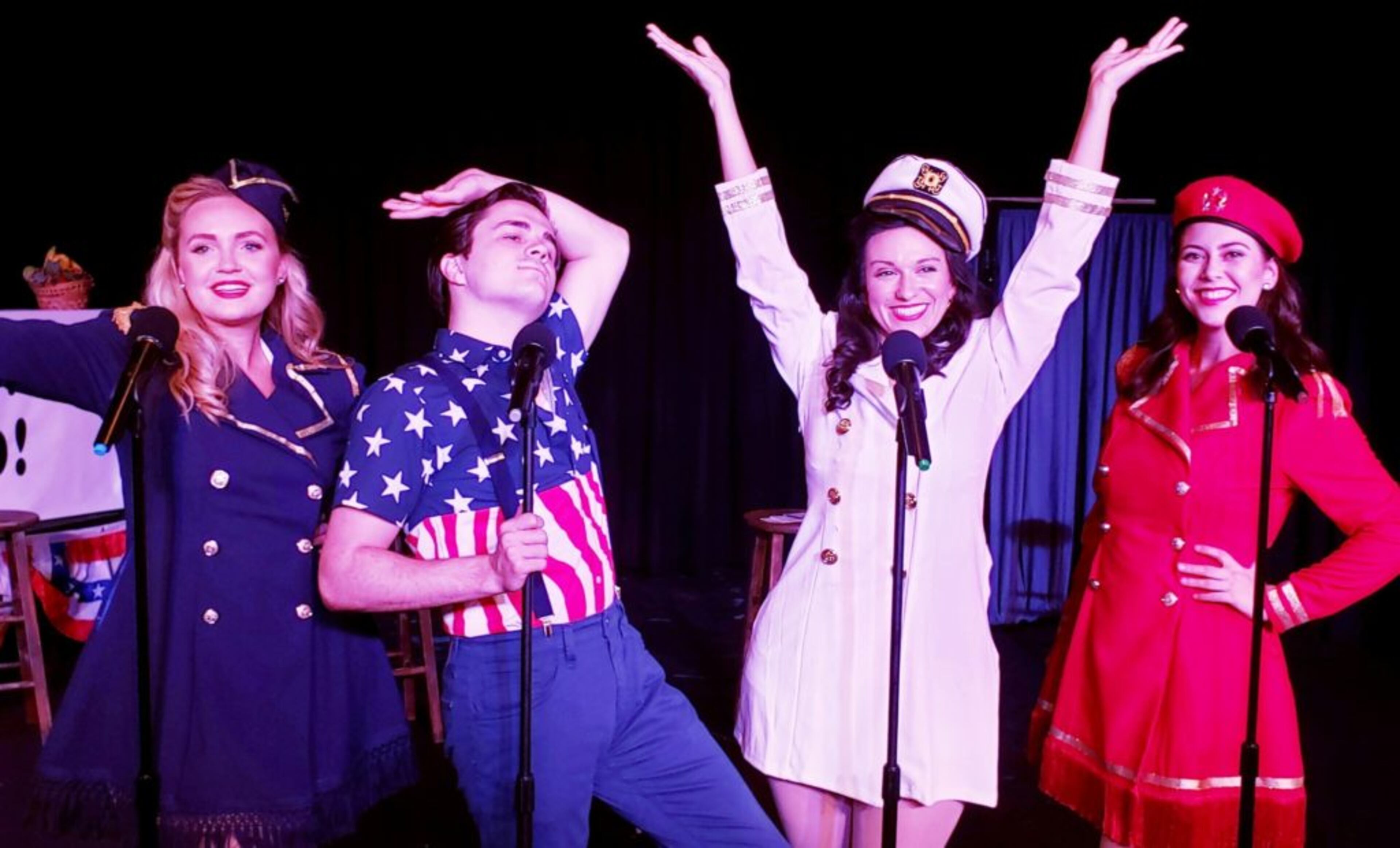 Enjoy songs inspired from letters home from our troops overseas at the Pin-Up Girls’ show at the ART Station.