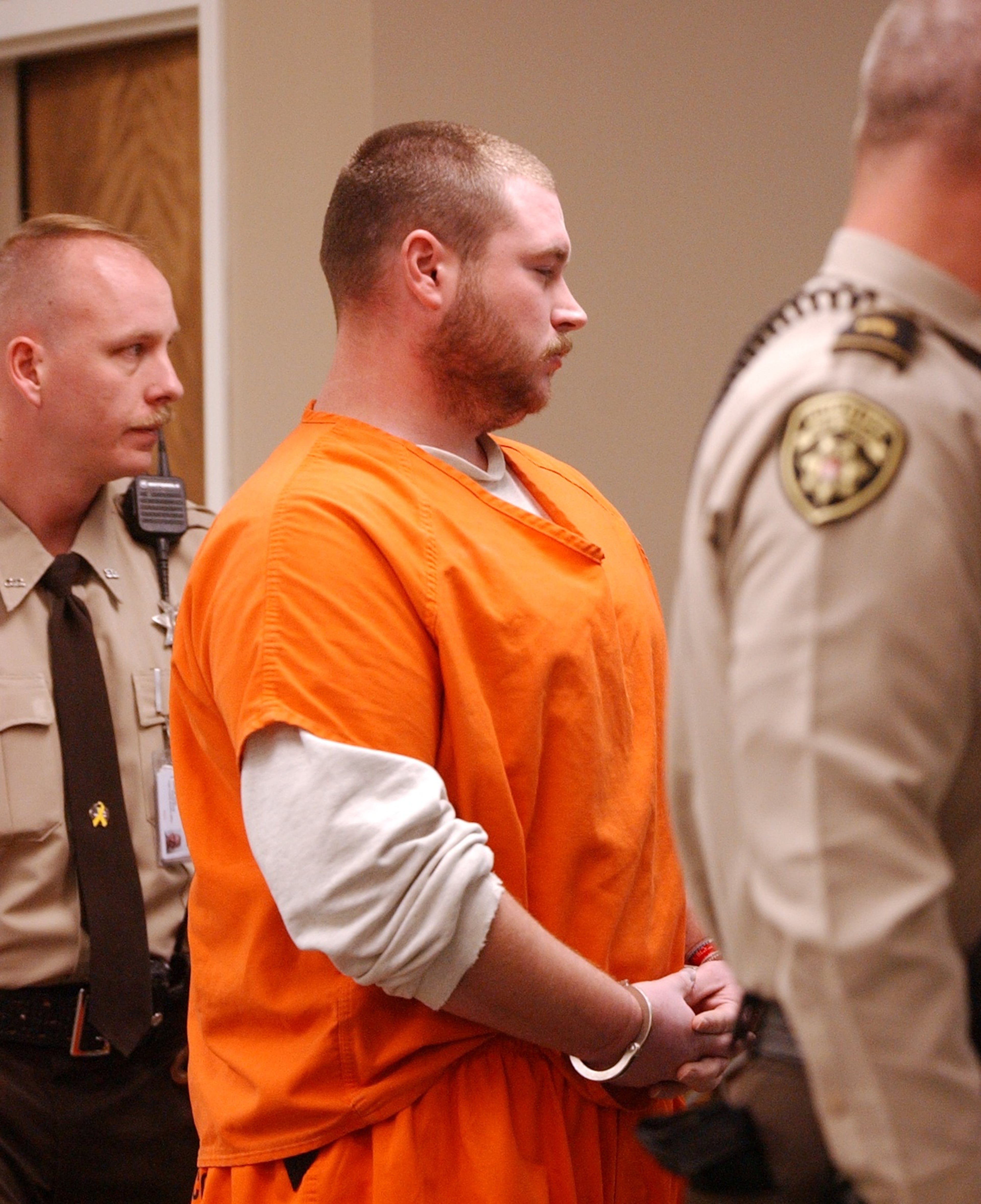 Convicted of killing two people, Stacey Ian Humphreys is scheduled to die Wednesday by lethal injection. (Andy Sharp/AJC 2003)