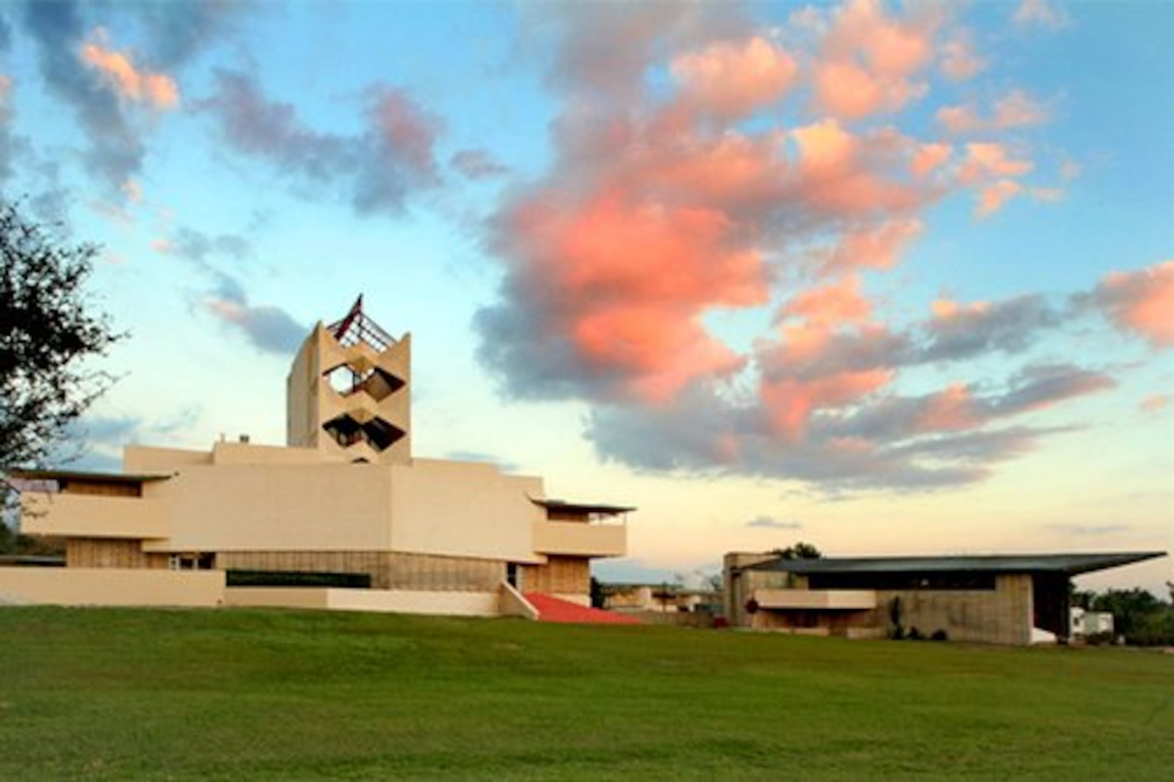 IT SITS next to William H. Danforth Chapel (right).