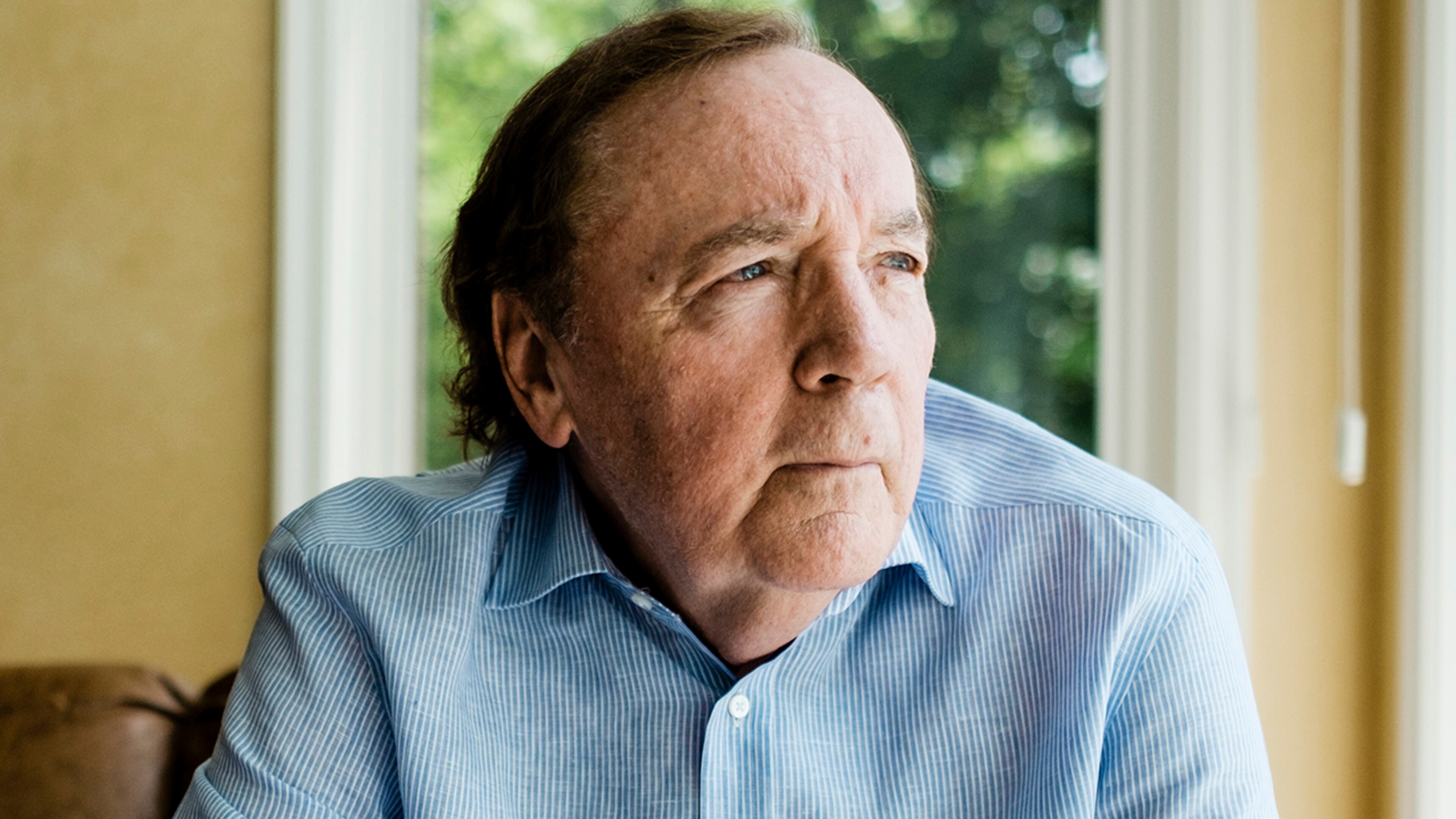 Briarcliff Manor, NY - May 29, 2016: Bestselling author James Patterson photographed at his second home in Westchester County, New York. (Chris Sorensen For The Washington Post via Getty Images)