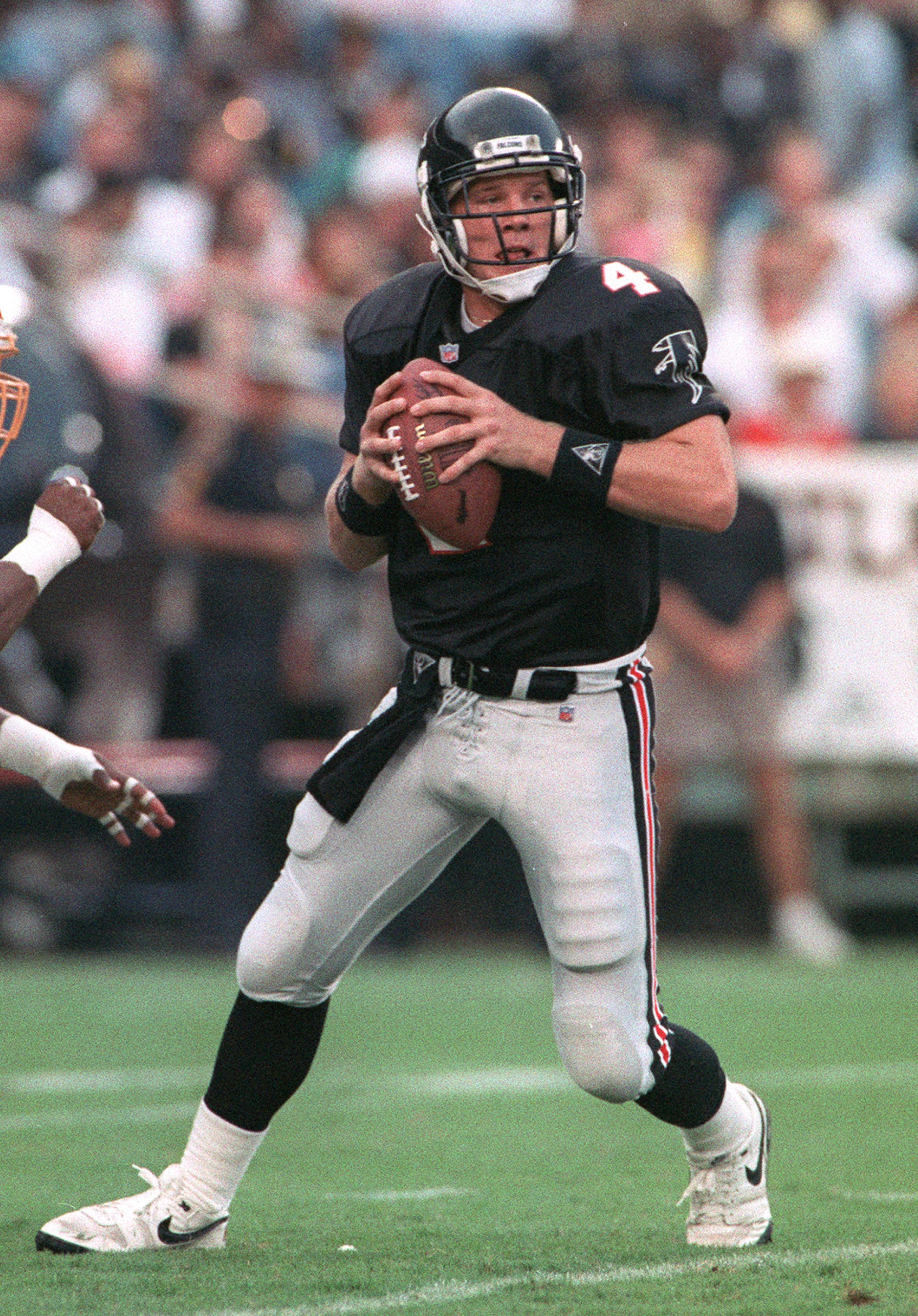 Brett Favre played QB for the Falcons in 1991.