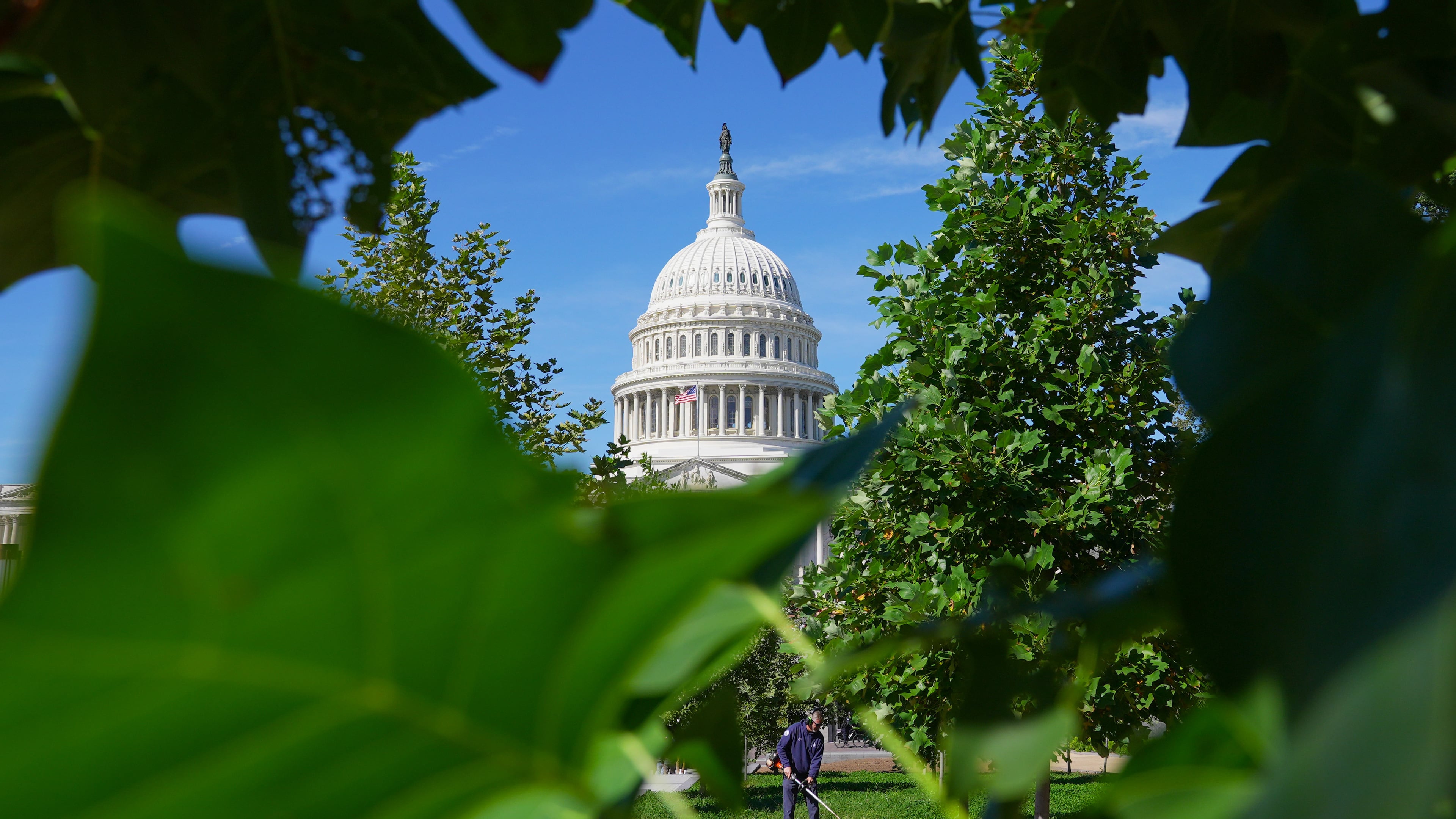 The U.S. Capitol is seen Friday, Sept. 25, 2026, in Washington. (AP Photo/Mariam Zuhaib)